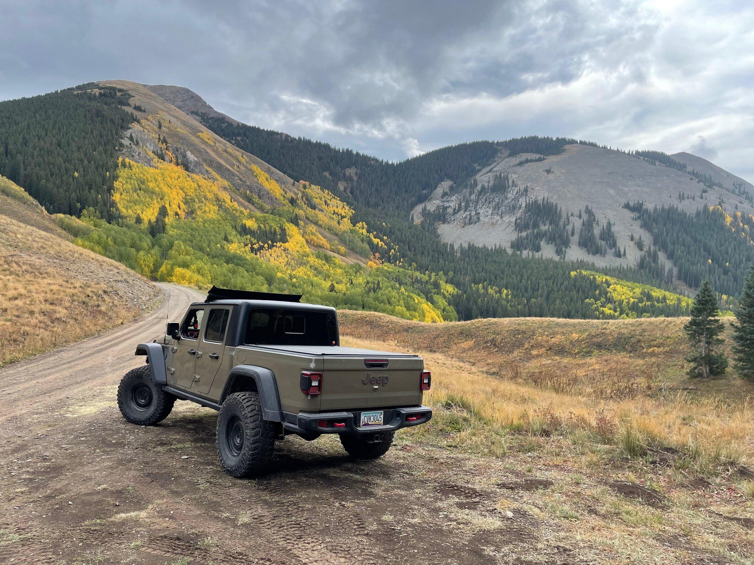 Jeep Gladiator American Adventure Lab Overhead Molle with Bestop Sunrider Last Dollar