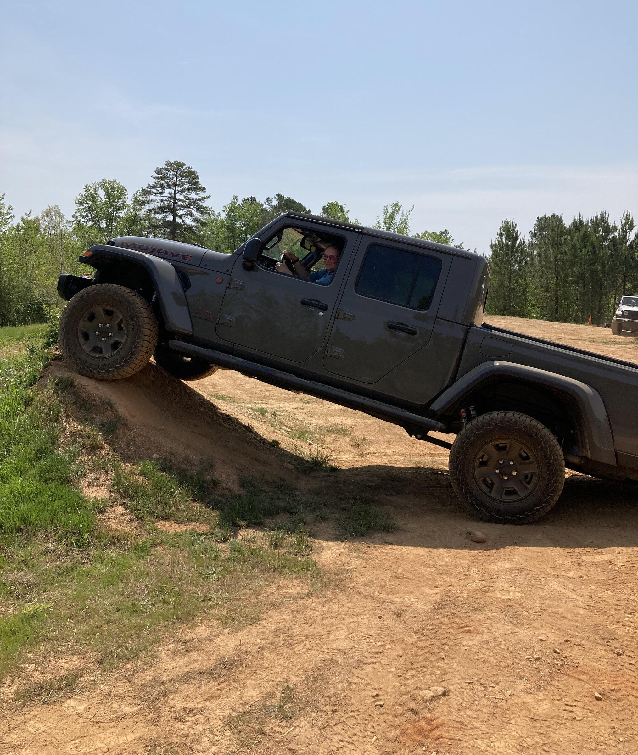 Jeep Gladiator Jeep Adventure Academy 3 Up a hill
