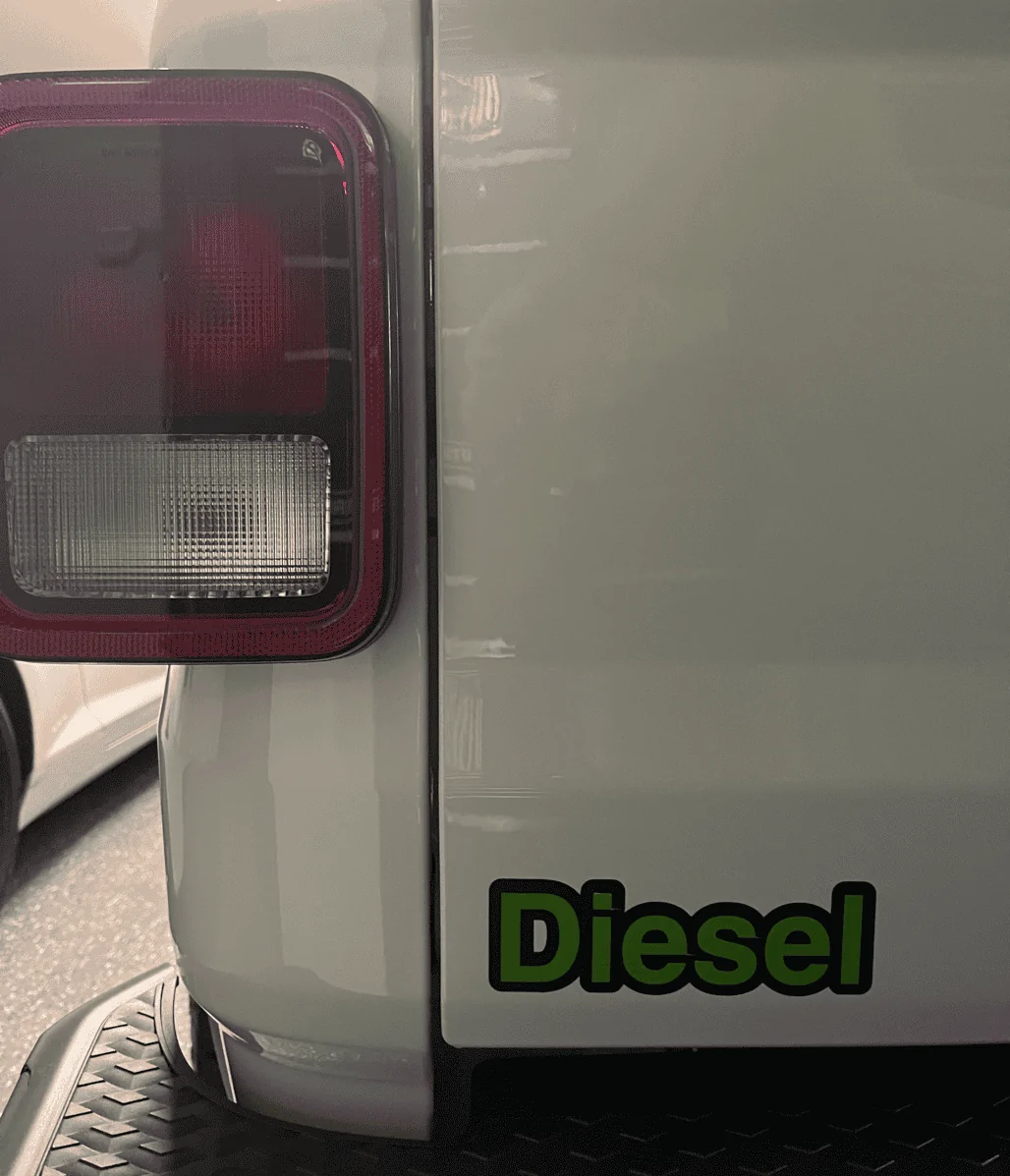 Jeep Gladiator Stickers and decal pics! diesel-green