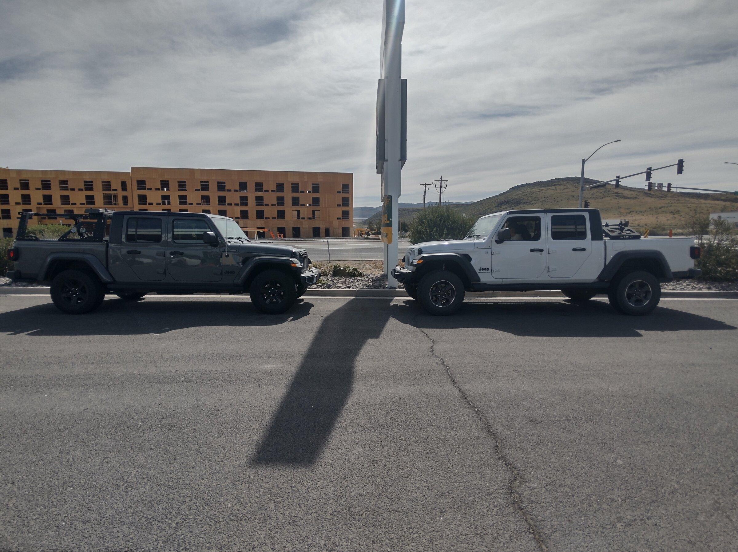 Jeep Gladiator Jeeps Parking Next To Jeeps IMG_20220430_101222664_HDR