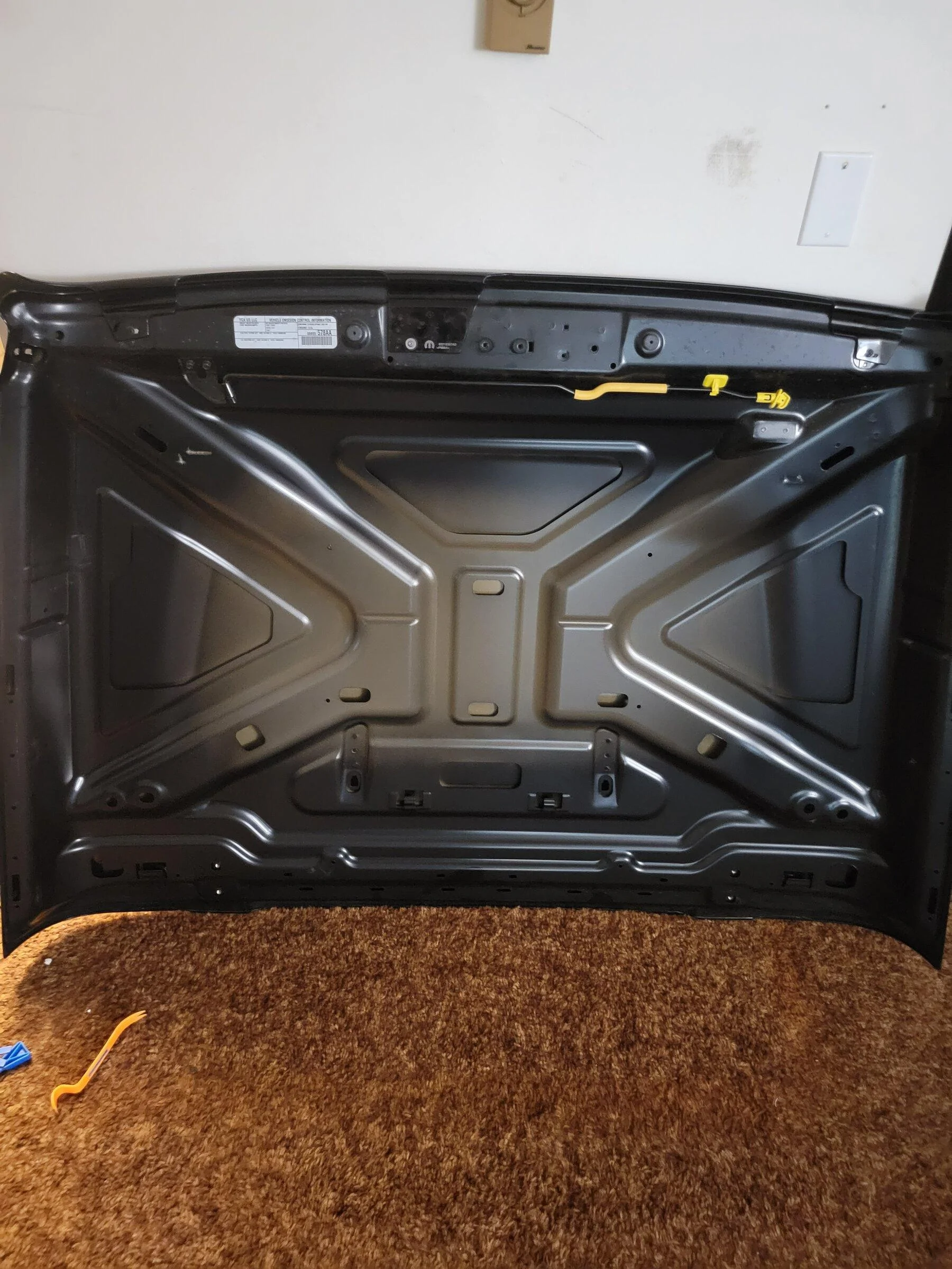Jeep Gladiator Black Hood NEW take off 20220429_185109