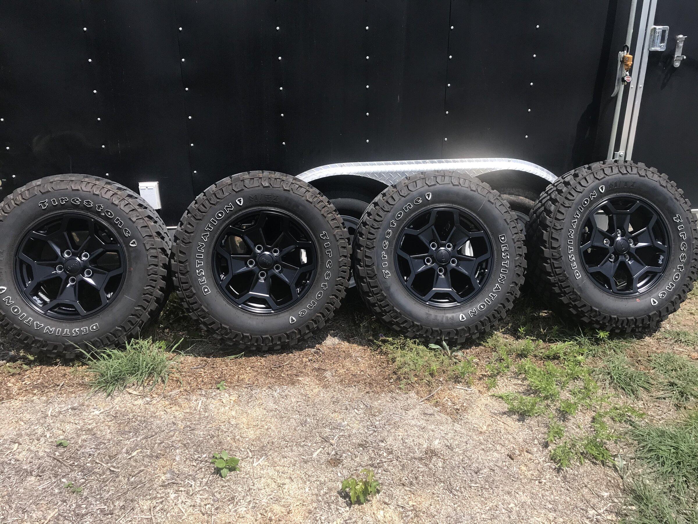 Jeep Gladiator ‘22 Texas Trail Wheels and Tires - lowered E8AD4FC9-2277-4894-A292-83EBE3220CAB