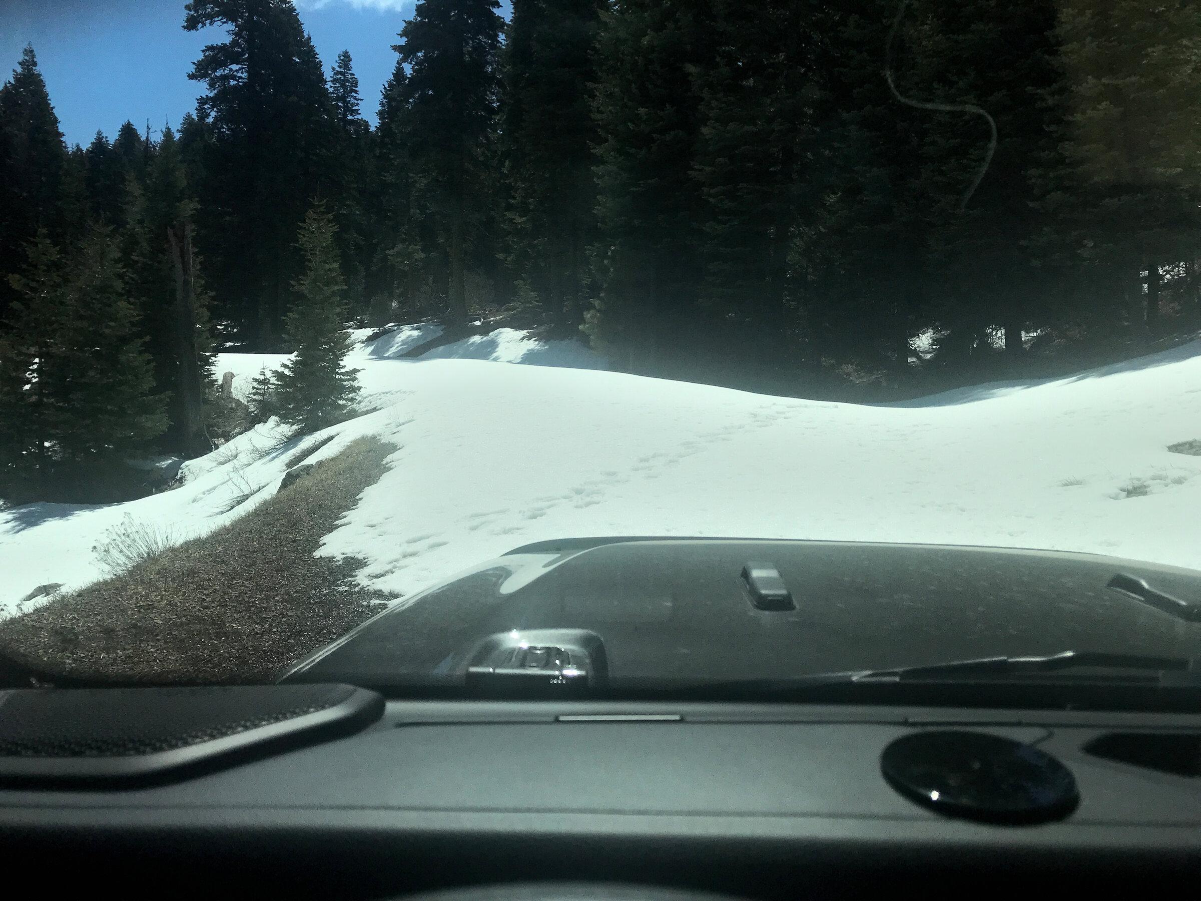 Jeep Gladiator What did you do WITH your Gladiator today? RoadBlockSnow.JPG