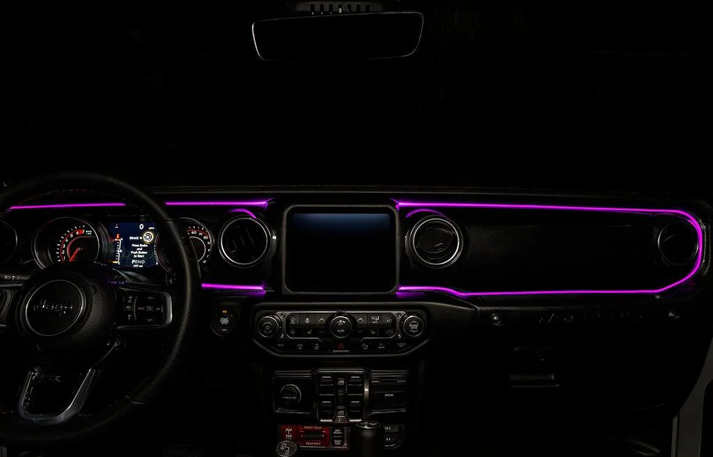 Jeep Gladiator JEEP GLADIATOR JT COLORSHIFT® FIBER OPTIC LED INTERIOR KIT ORACLELighting_4231-333-1_BE_1024x1024