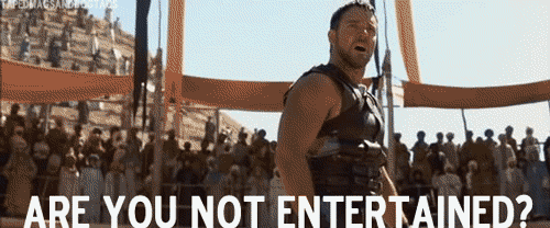 Jeep Gladiator Safely pull over vehicle will shut down are-you-not-entertained-gif-2