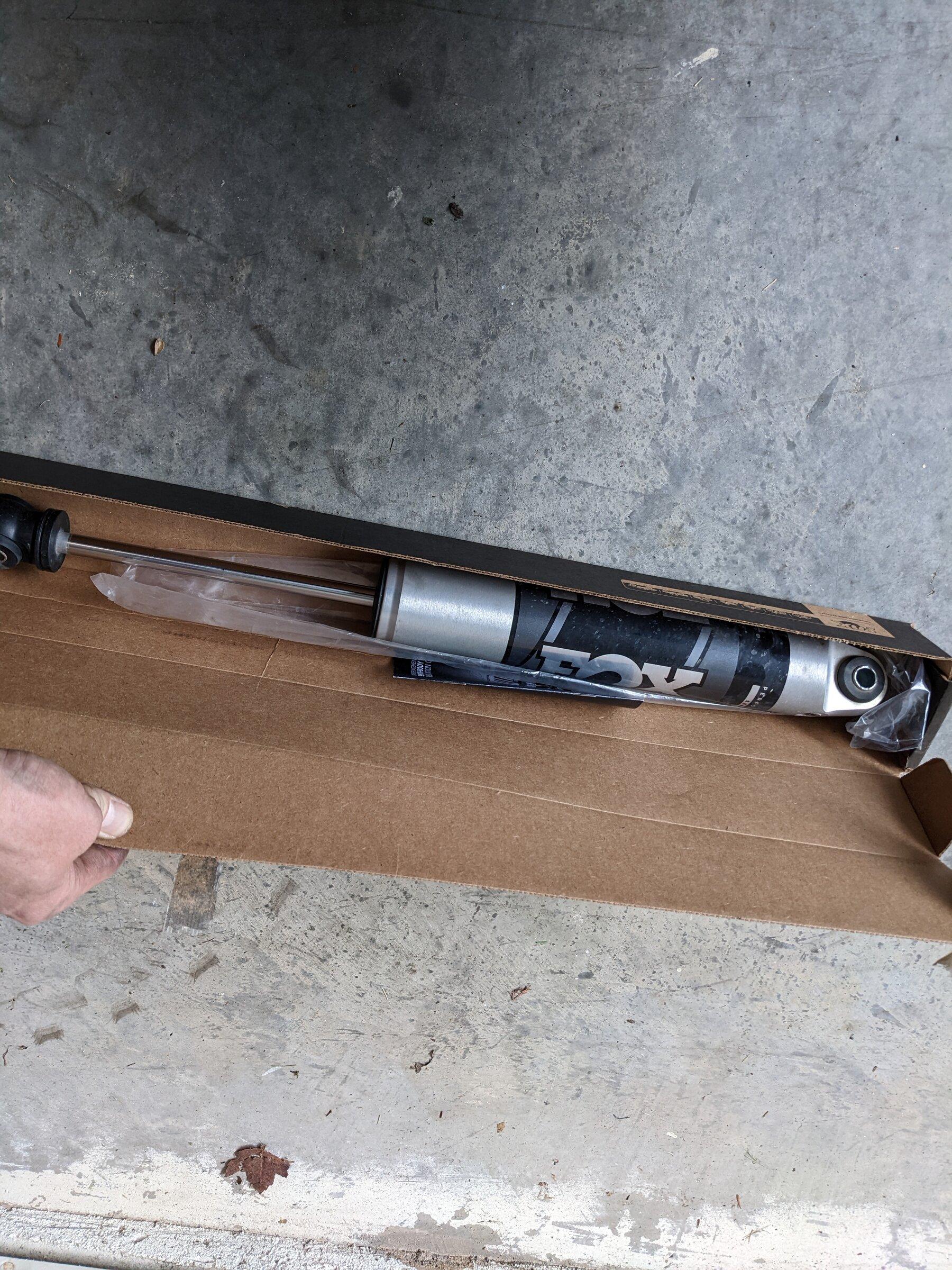 Jeep Gladiator Fox steering stabilizer PXL_20220501_222303631