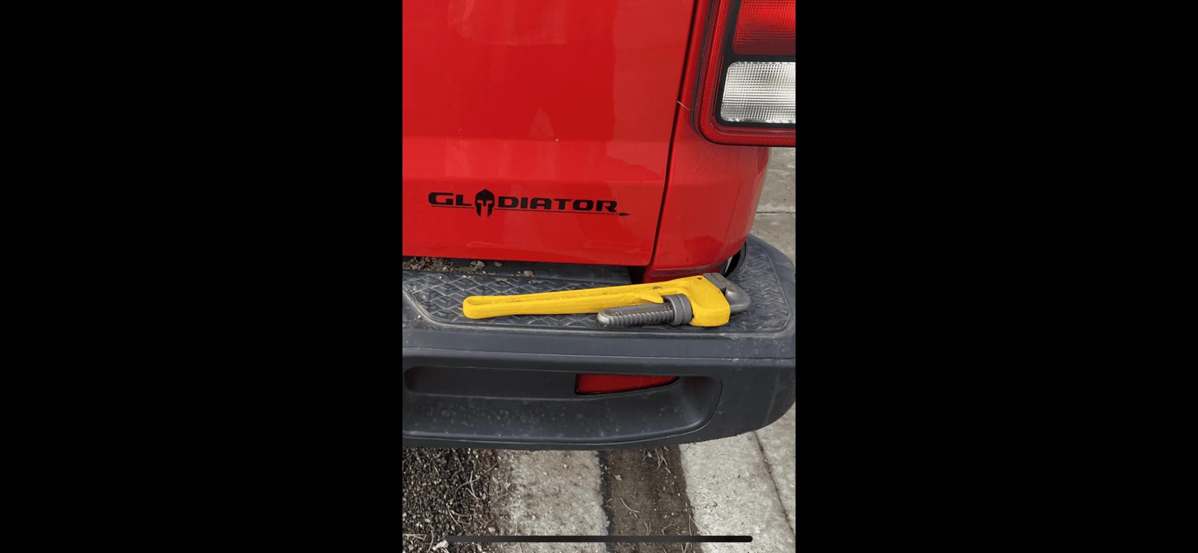 Jeep Gladiator In case you're wondering what the damage of a hitch ball does to a bumper at <5 MPH EF168633-593B-4427-AC4D-93EB218825E8