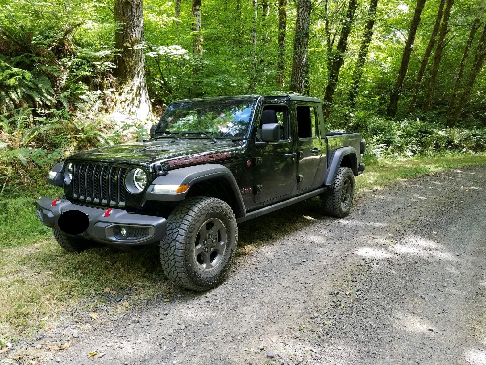 Jeep Gladiator Observations on lift and 37s with no re-gear after a couple months 1