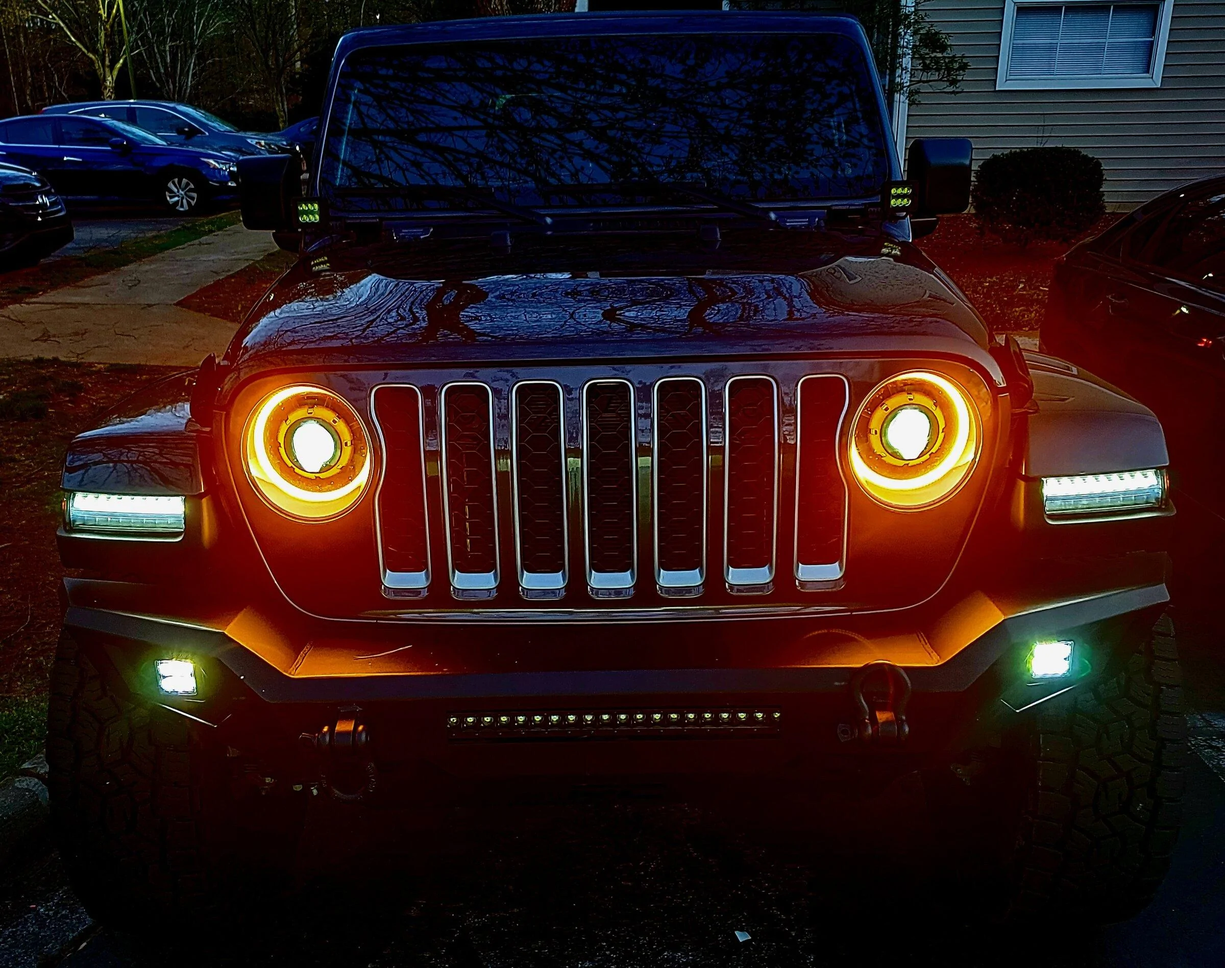 Jeep Gladiator DRL led color change? 20220331_134557