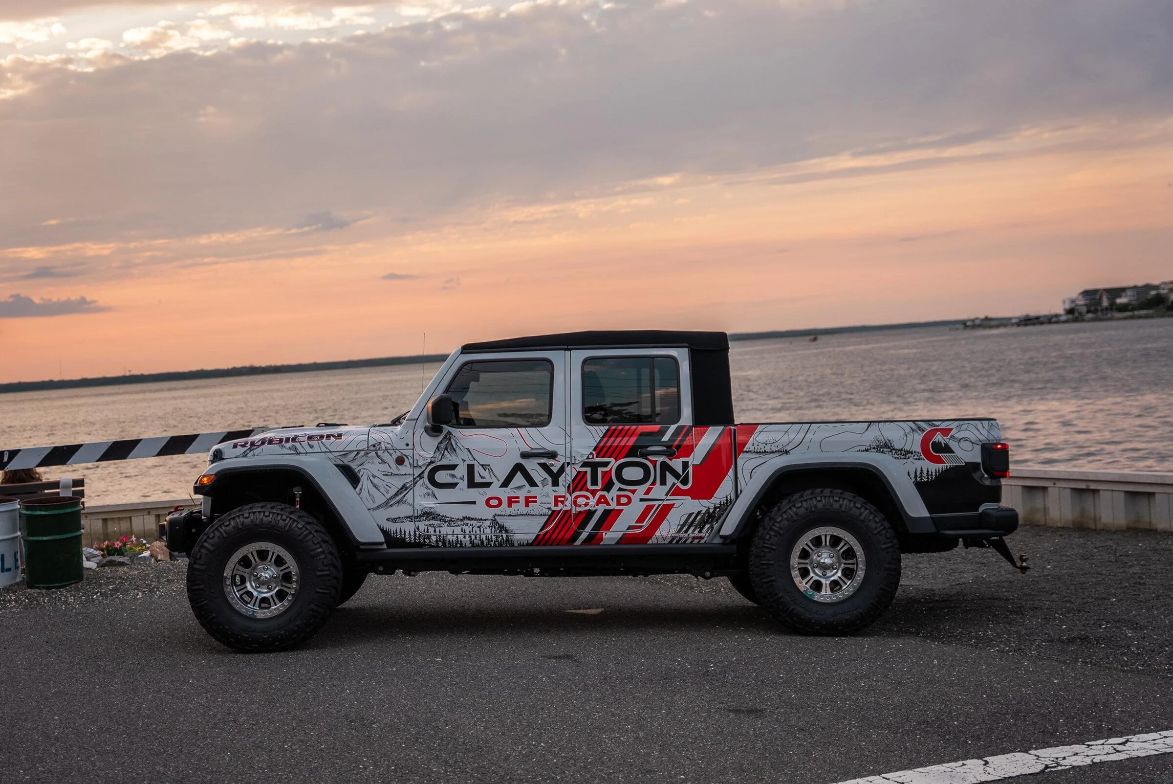 Jeep Gladiator 37’s on Clayton 1.5” Level for Rubicon Diesel DSC08791-2