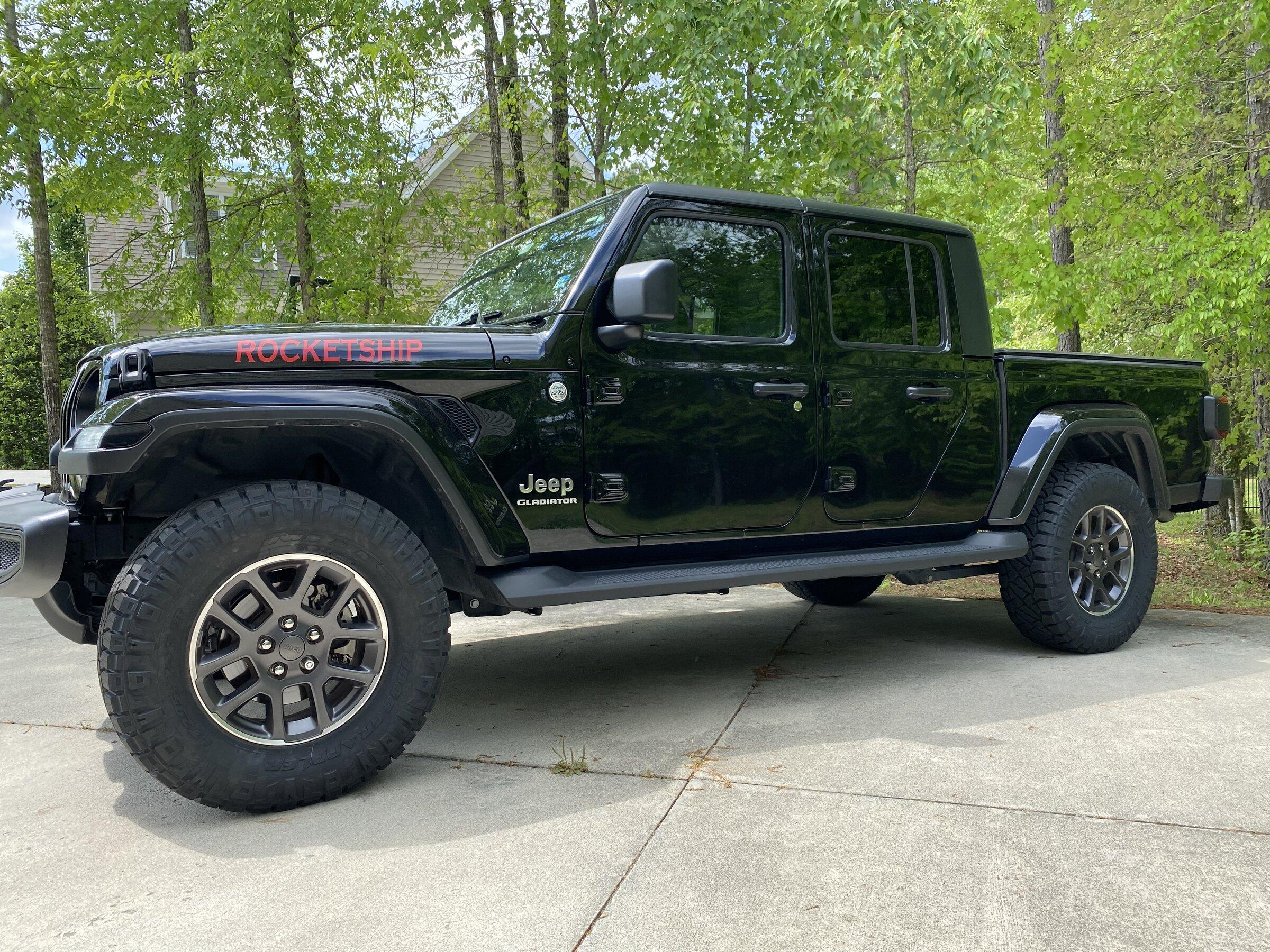 Jeep Gladiator Need Overland tire upgrade suggestions for stock wheels F29416E1-98D4-4D3C-B4E1-D5407EDF6503