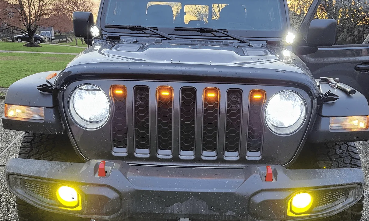 Jeep Gladiator Small Amber LED Grille Lights recommendations 1651776673953