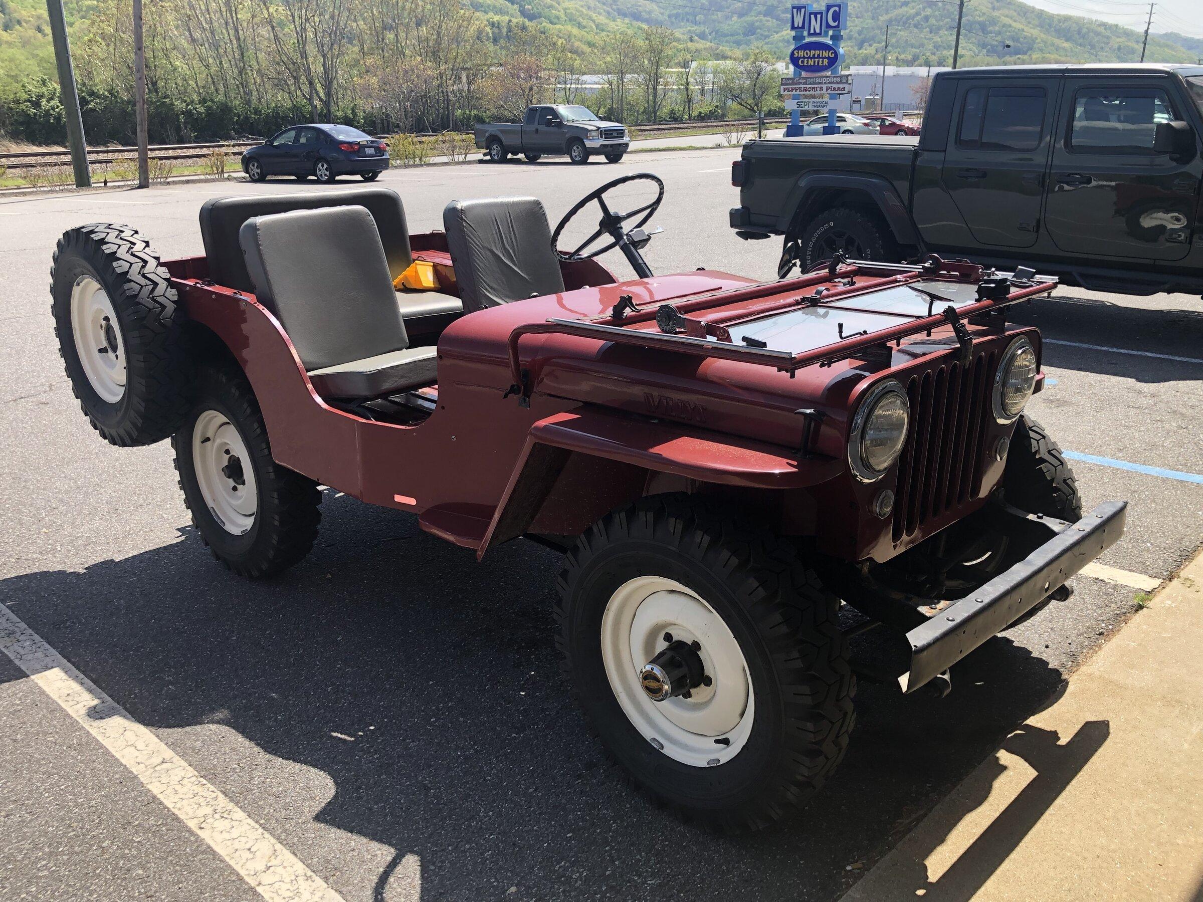 Jeep Gladiator Saw a sweet original Willys in front of my shop ED9B1C34-68B2-4E1A-A0B7-C97417A7465D