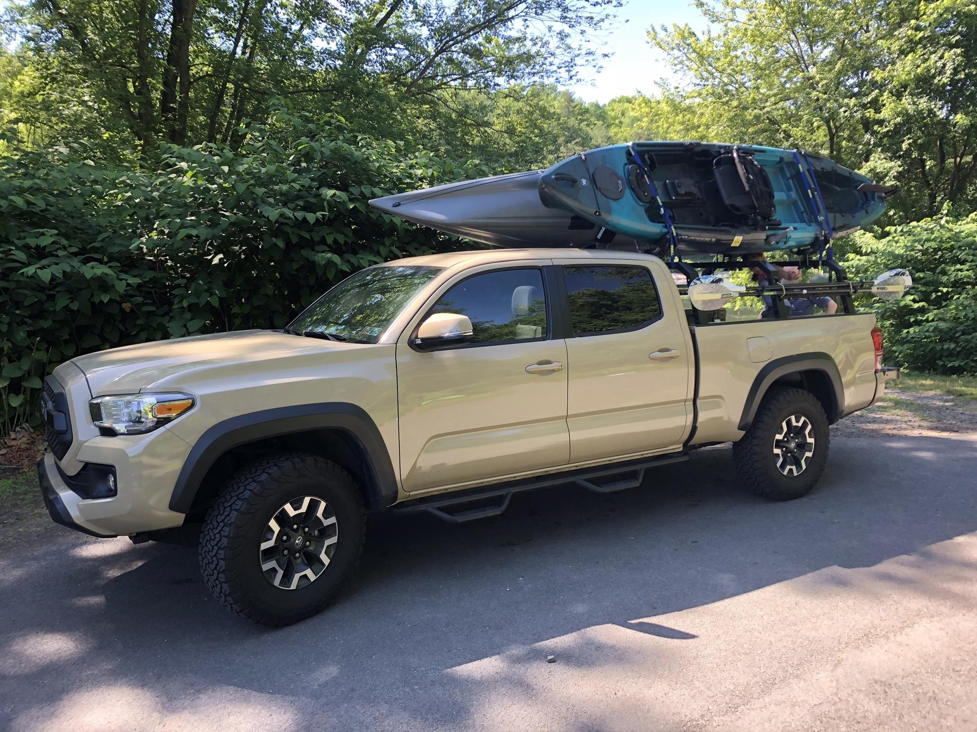 Jeep Gladiator Bed rack/storage for kayaks tfi3MK2