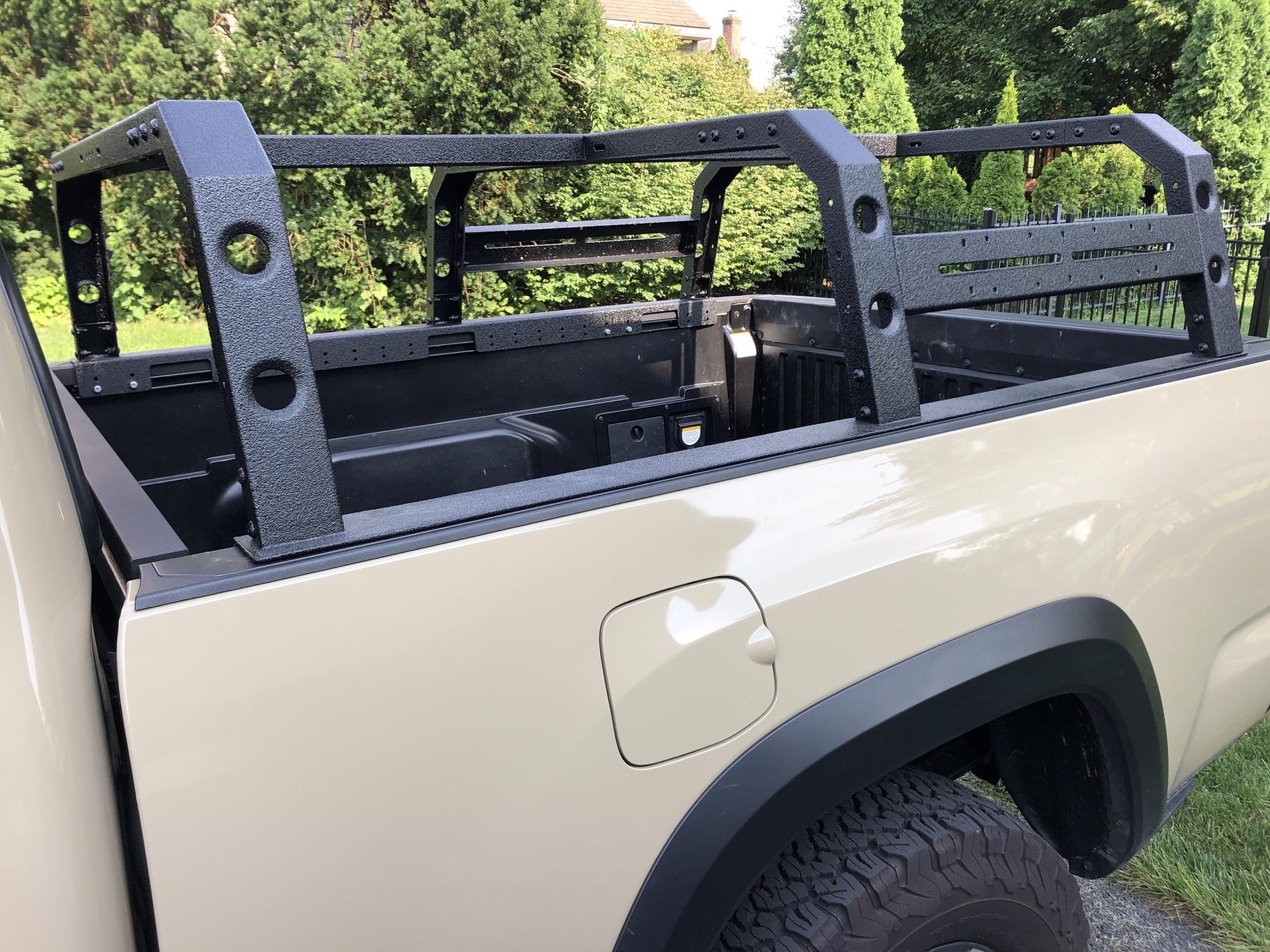 Jeep Gladiator Bed rack/storage for kayaks eq4fmP9