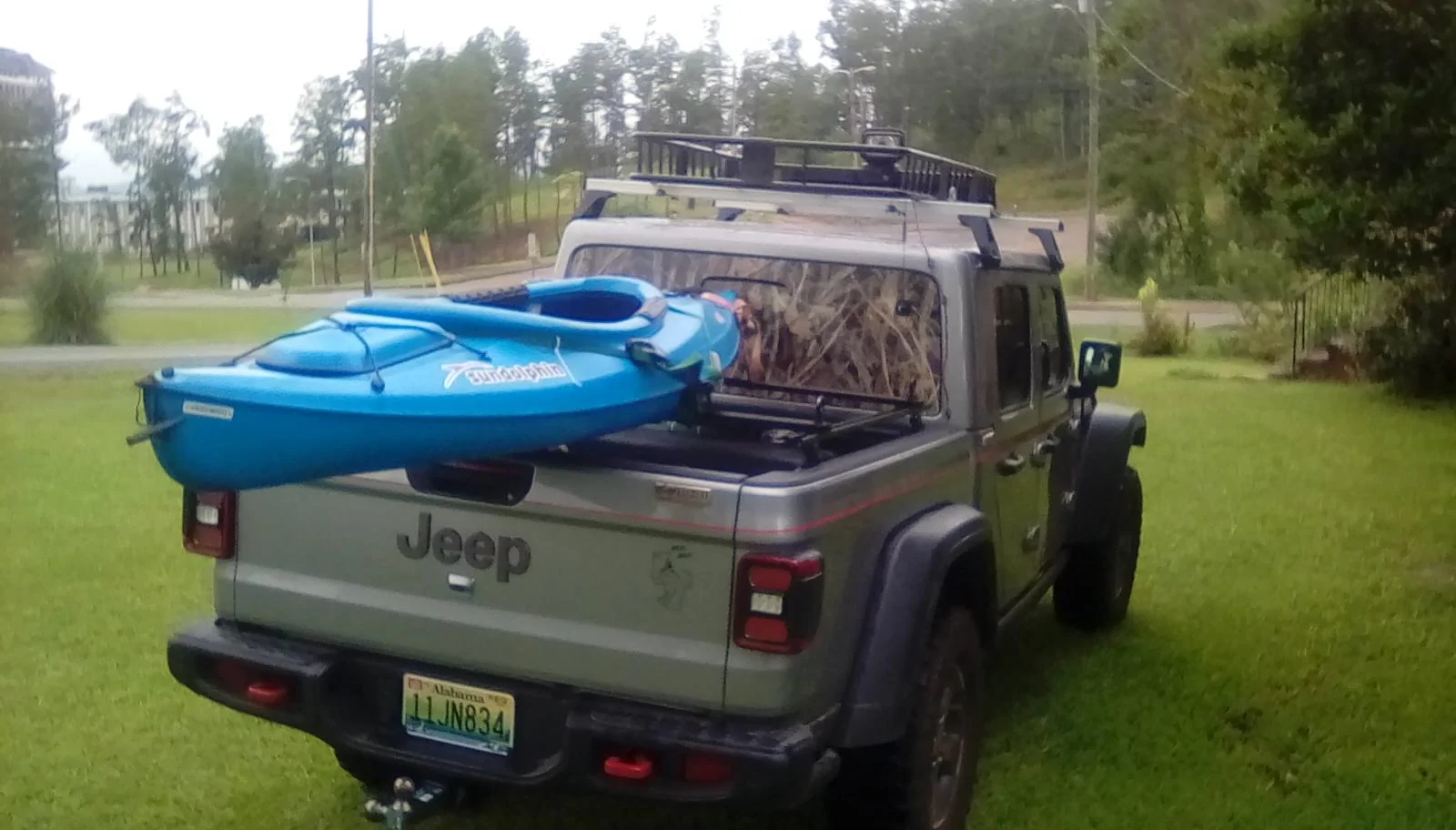 Jeep Gladiator Bed rack/storage for kayaks IMG_20190720_090221