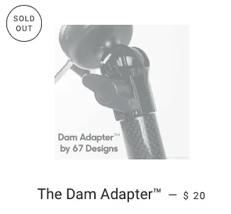 Jeep Gladiator 67 Design "The Dam Mount" Alternative fOrOWVR
