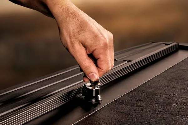Jeep Gladiator Modification to Allow the Soft Roll–Up Tonneau Cover to Actually Lock roll_n_lock_a_series_retractable_tonneau_cover_locking