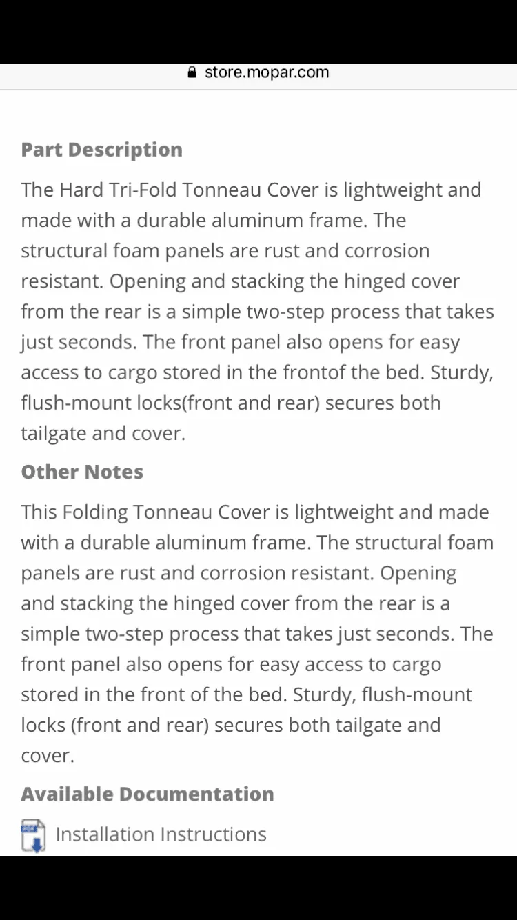 Jeep Gladiator If possible, Can Somebody post a non stock picture of the tri fold hard Tonneau cover? F2910B8E-9583-42C0-8EED-4E42E2F6964A