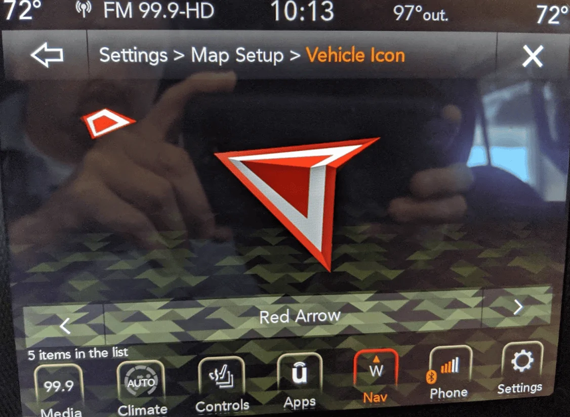 Jeep Gladiator Unable to change GPS icon upload_2019-7-22_13-47-36