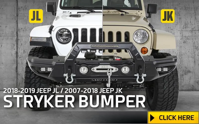 Jeep Gladiator Aftermarket bumper recommendations StrykerBumper_800x500