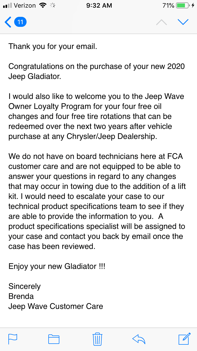 Jeep Gladiator 2in MOPAR lift question 5408D4BD-84F9-4C34-AEAC-09A25F037E21