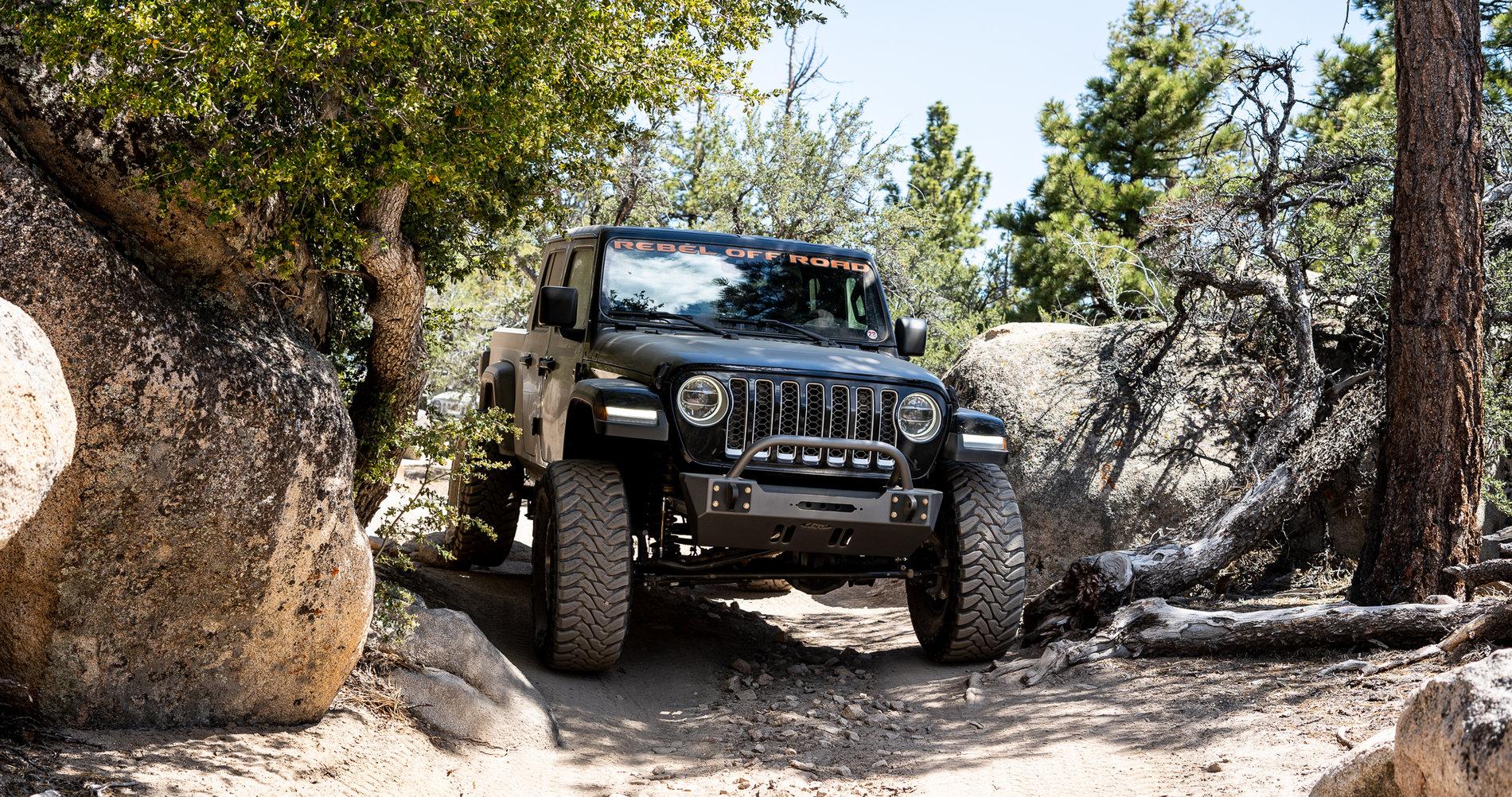 Jeep Gladiator Rebel 3 Gladiator Builds/Trail Reports rebeloffroad-1