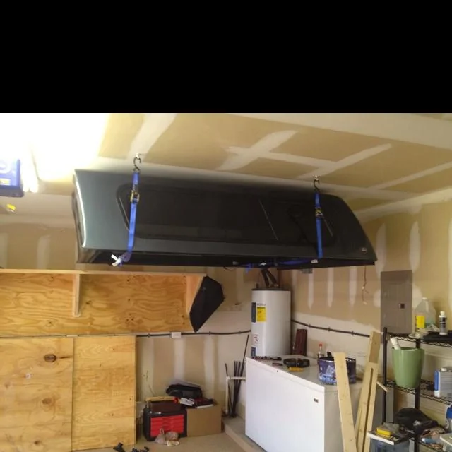 Jeep Gladiator Will physics get in the way of fun? 50e388bbd4c335638e049bcc44188285--truck-camper-shells-hide-tv