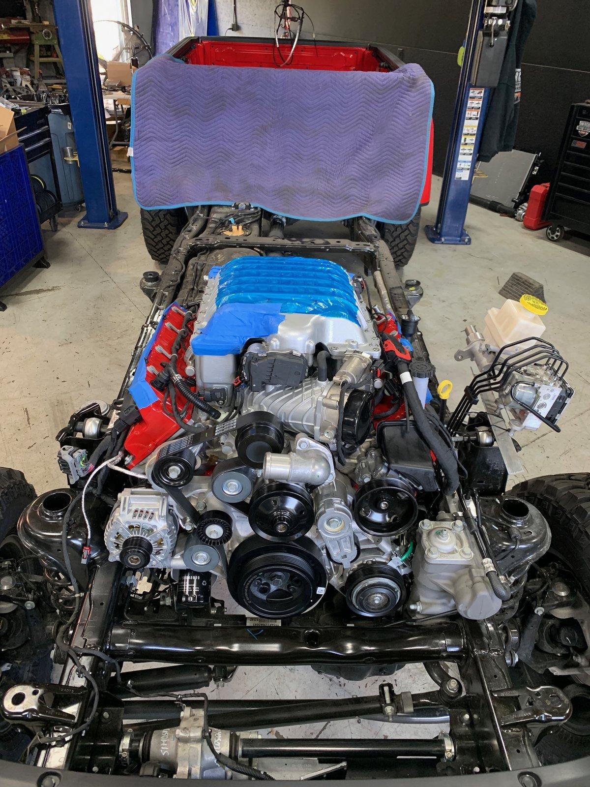 Jeep Gladiator Lucifer, Demon V8 Swapped Red Rubicon Gladiator IMG-4034.JPG