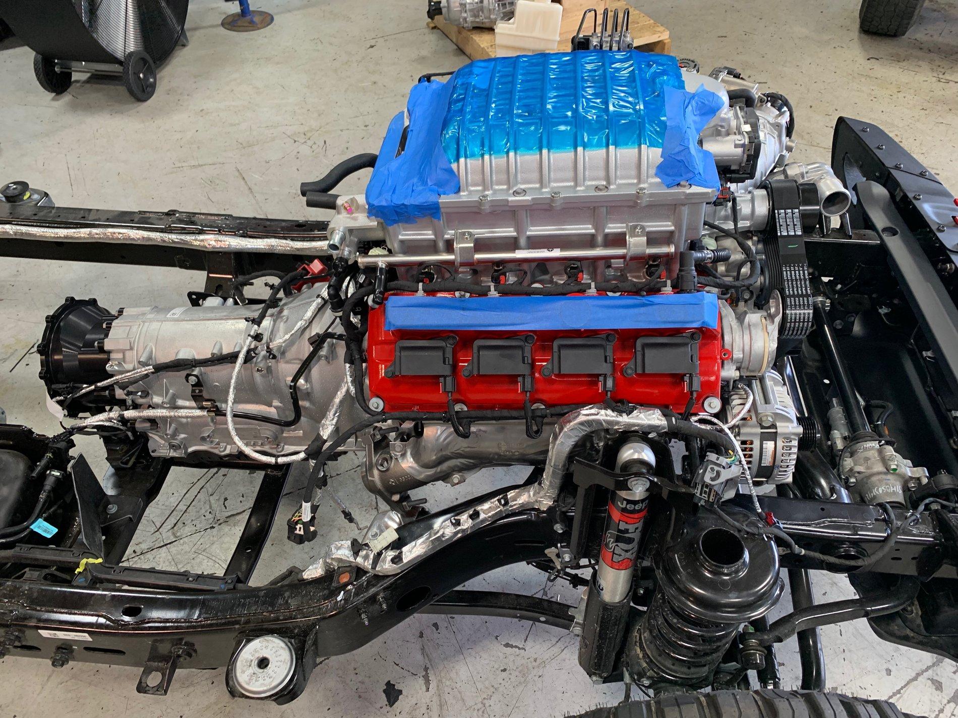Jeep Gladiator Lucifer, Demon V8 Swapped Red Rubicon Gladiator IMG-4035.JPG