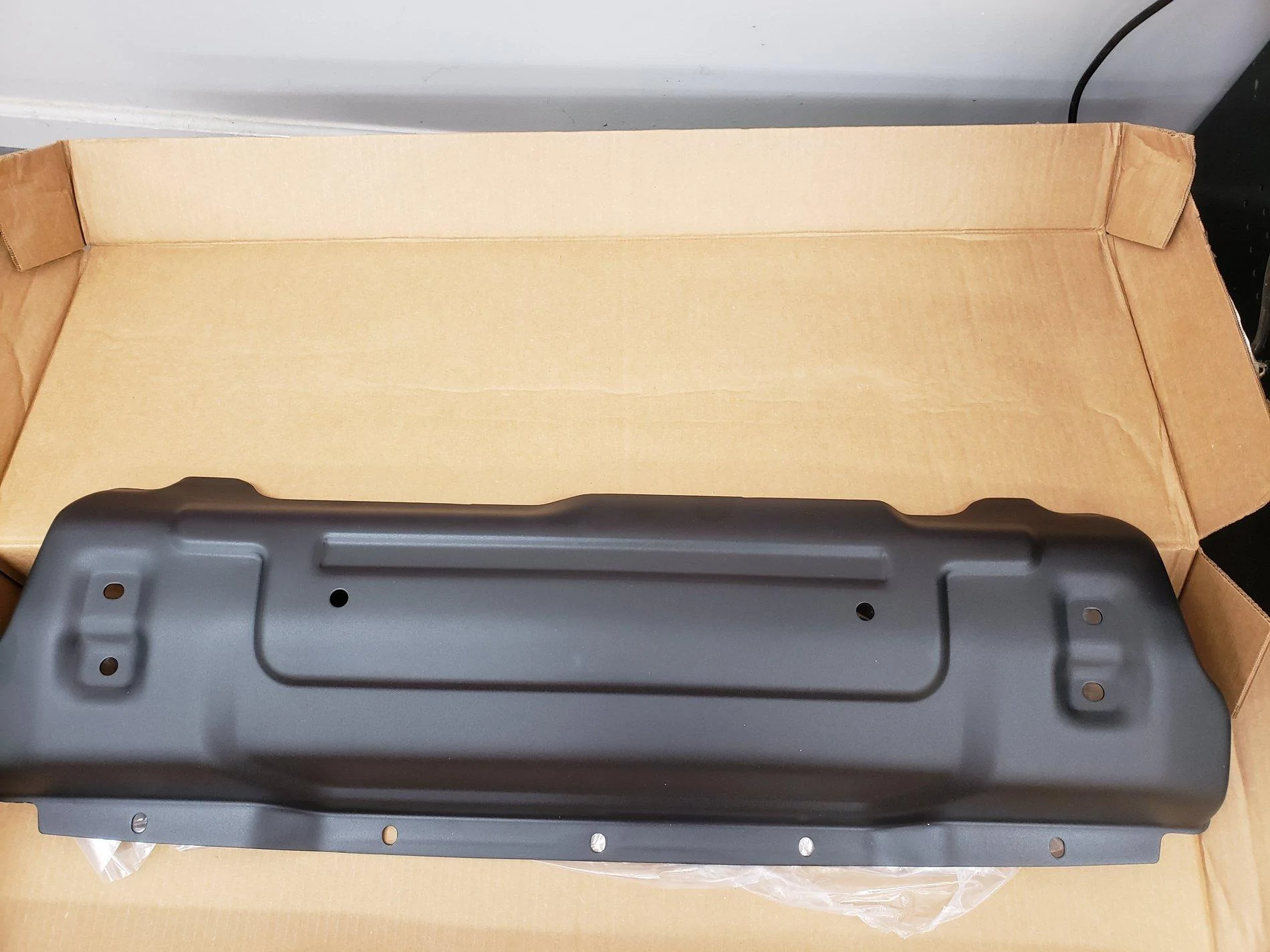 Jeep Gladiator Steel 3 piece bumper skid plate(s) -UPDATED now with happy ending 20190725_013904