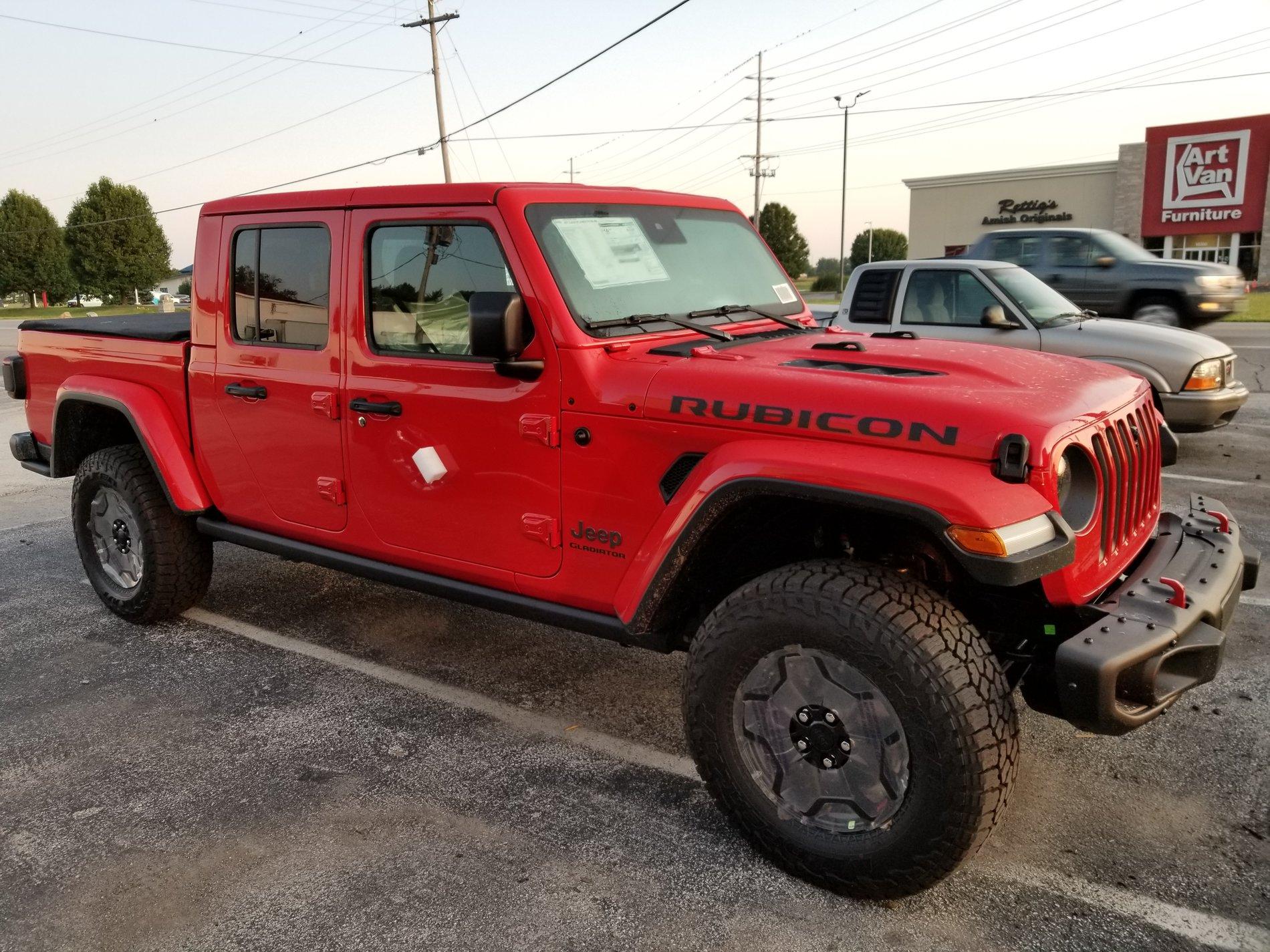 Jeep Gladiator Took Delivery of Your JT? Sign in Here! 20190724_064238