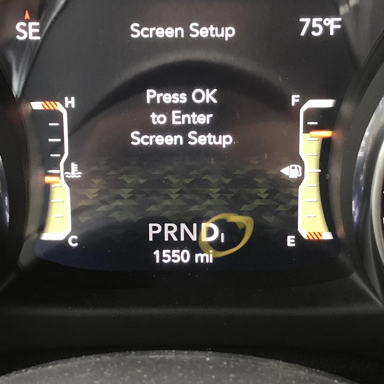Jeep Gladiator Gear Display on Dashboard...How did I miss this lol? IMG_8431