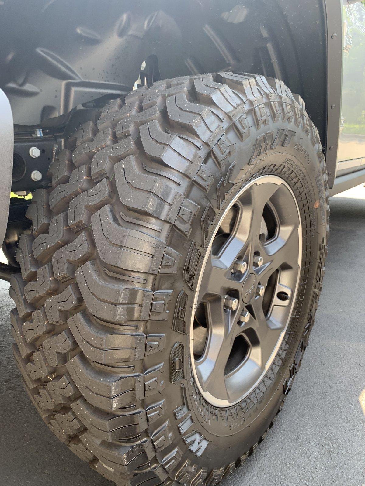 Jeep Gladiator 33" Mud terrain Rubicon Gladiator Tires 7392AB7A-D857-4FFF-9ACA-D8AB751229D9