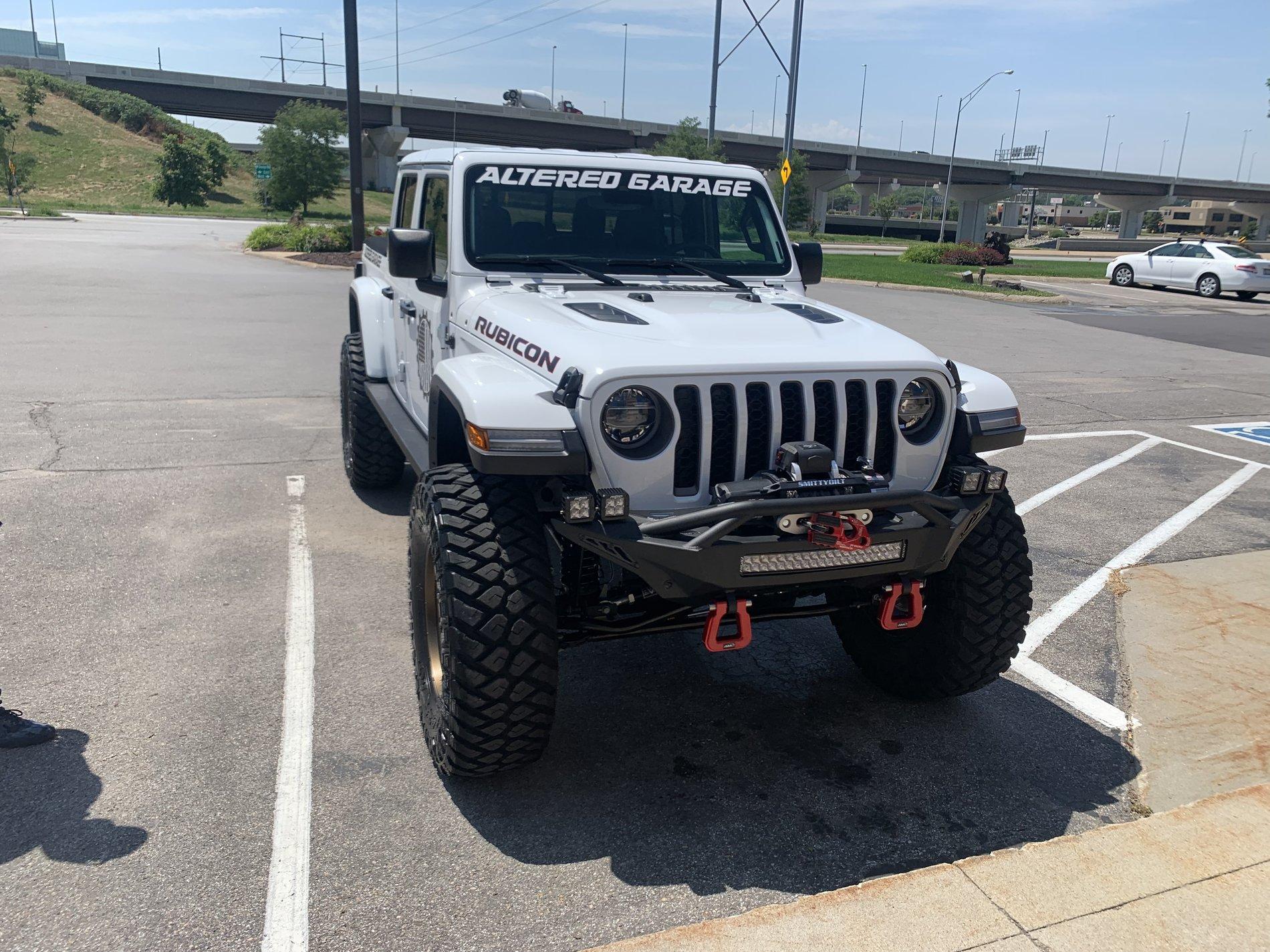 Jeep Gladiator Tested My Gladiator! (Drove it on a car) 030F61CC-74DF-4496-9B65-BBA0B6BBF374