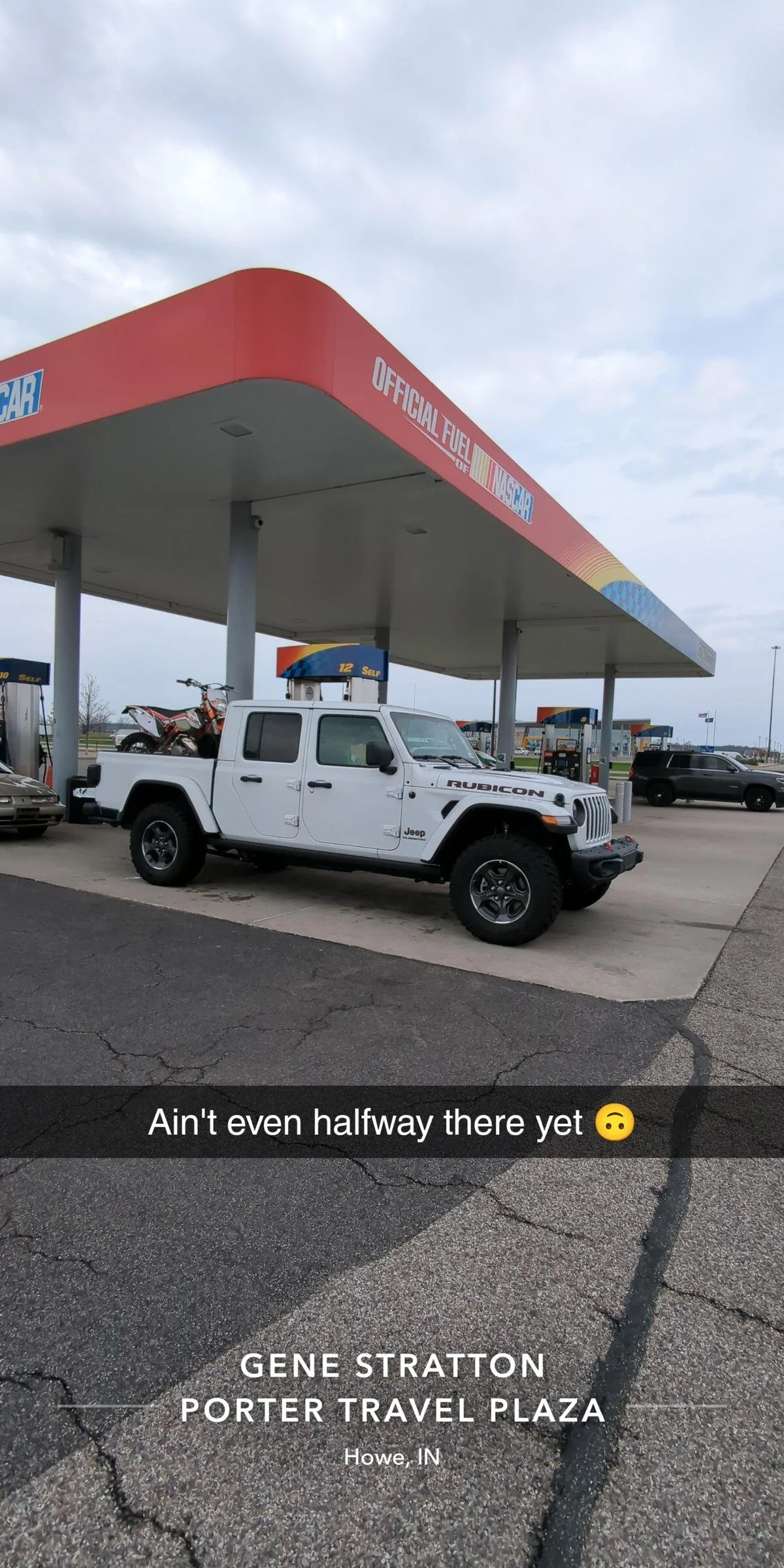 Jeep Gladiator Tart Cart's JTRD Journal Snapchat-1827323155