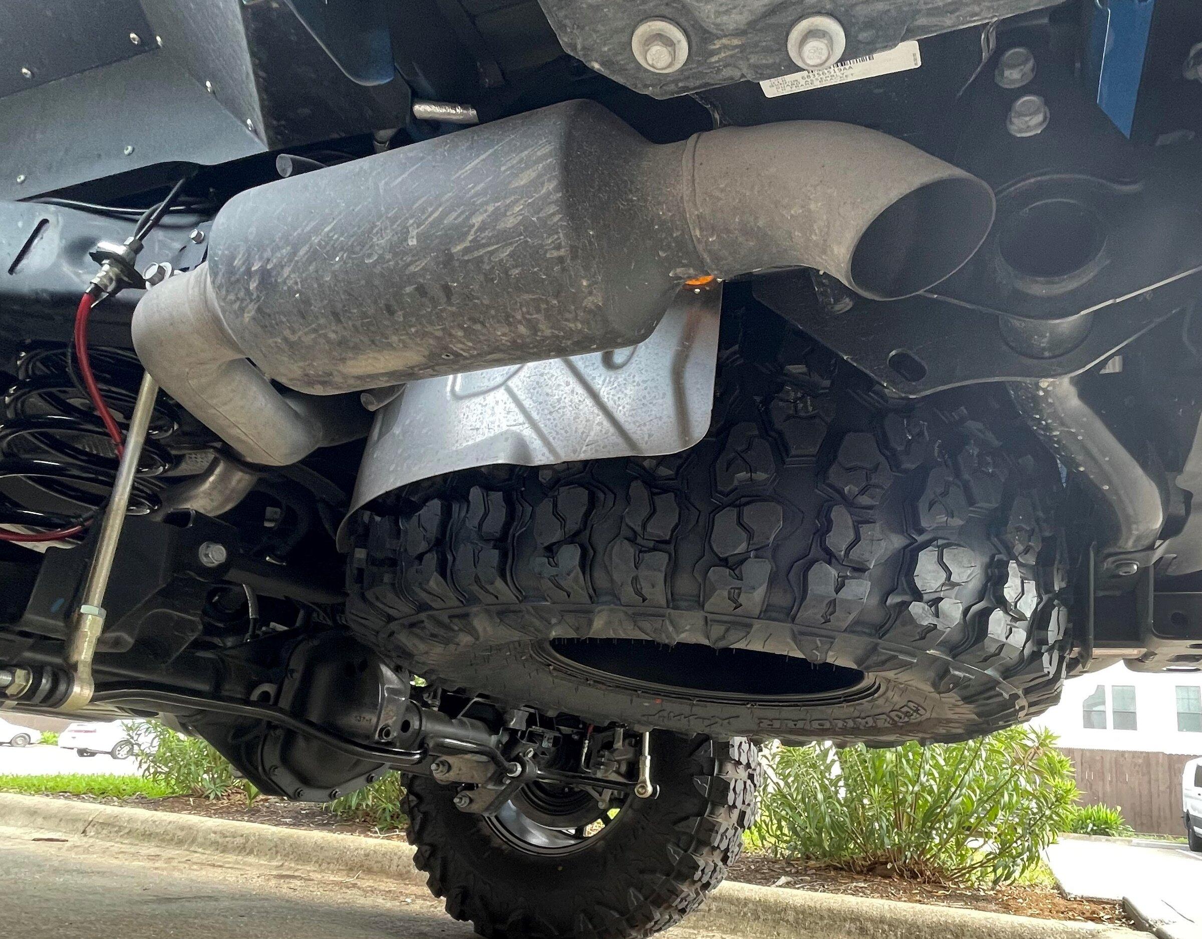 Jeep Gladiator 37” spare tire - list of tires that fit under the bed unnamed