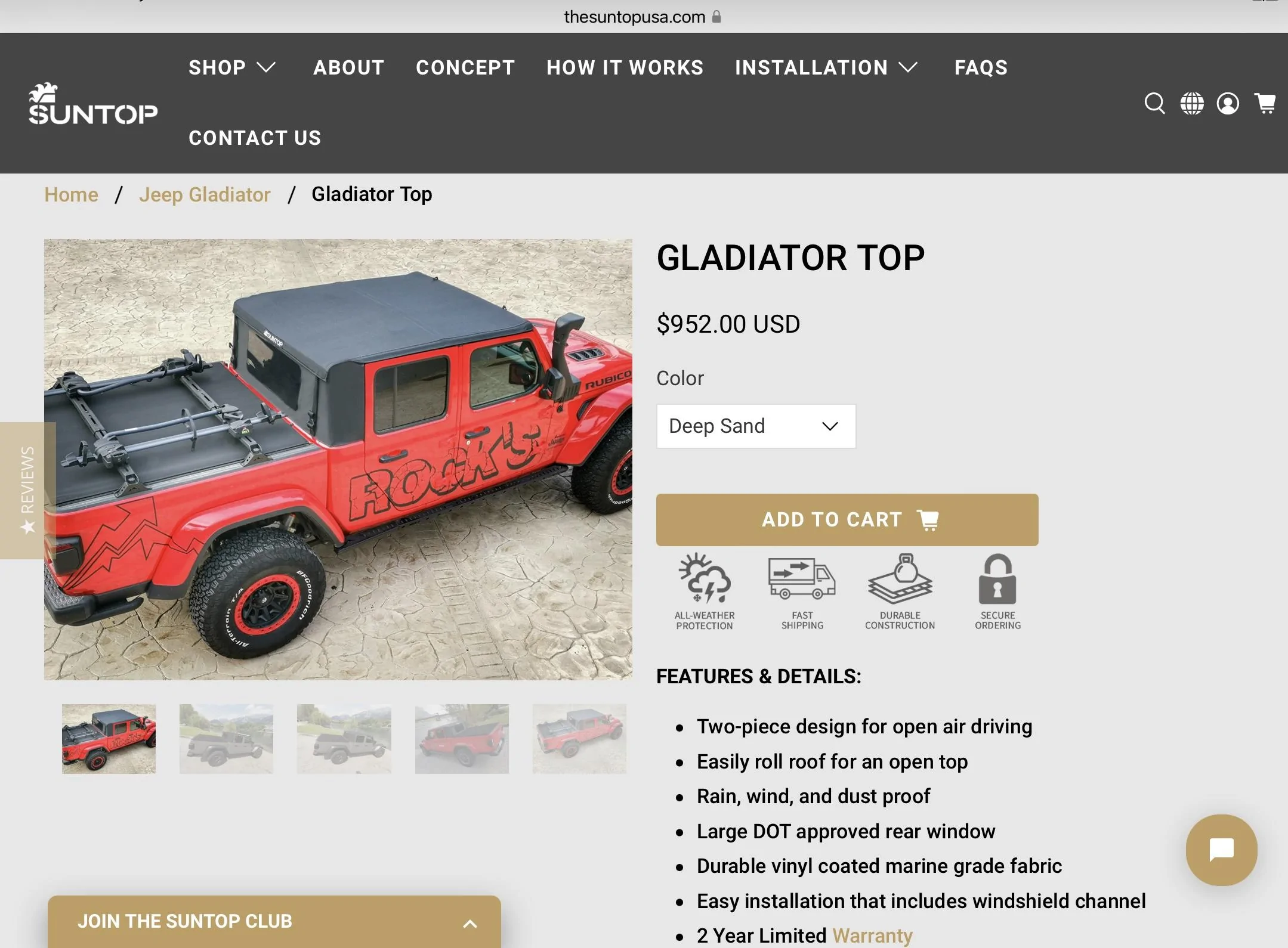 Jeep Gladiator Soft Top Alternatives? 537EBC3E-3D5A-4B3E-B47F-E7675D493172