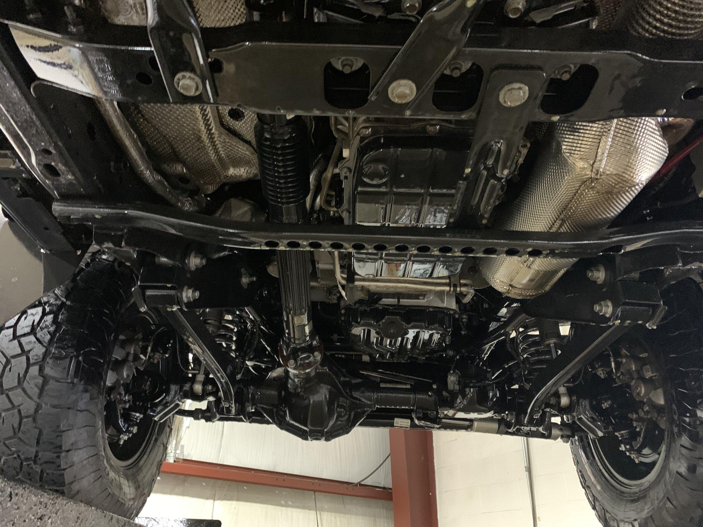 Jeep Gladiator Rustproofing aftermarket steel IMG_0153
