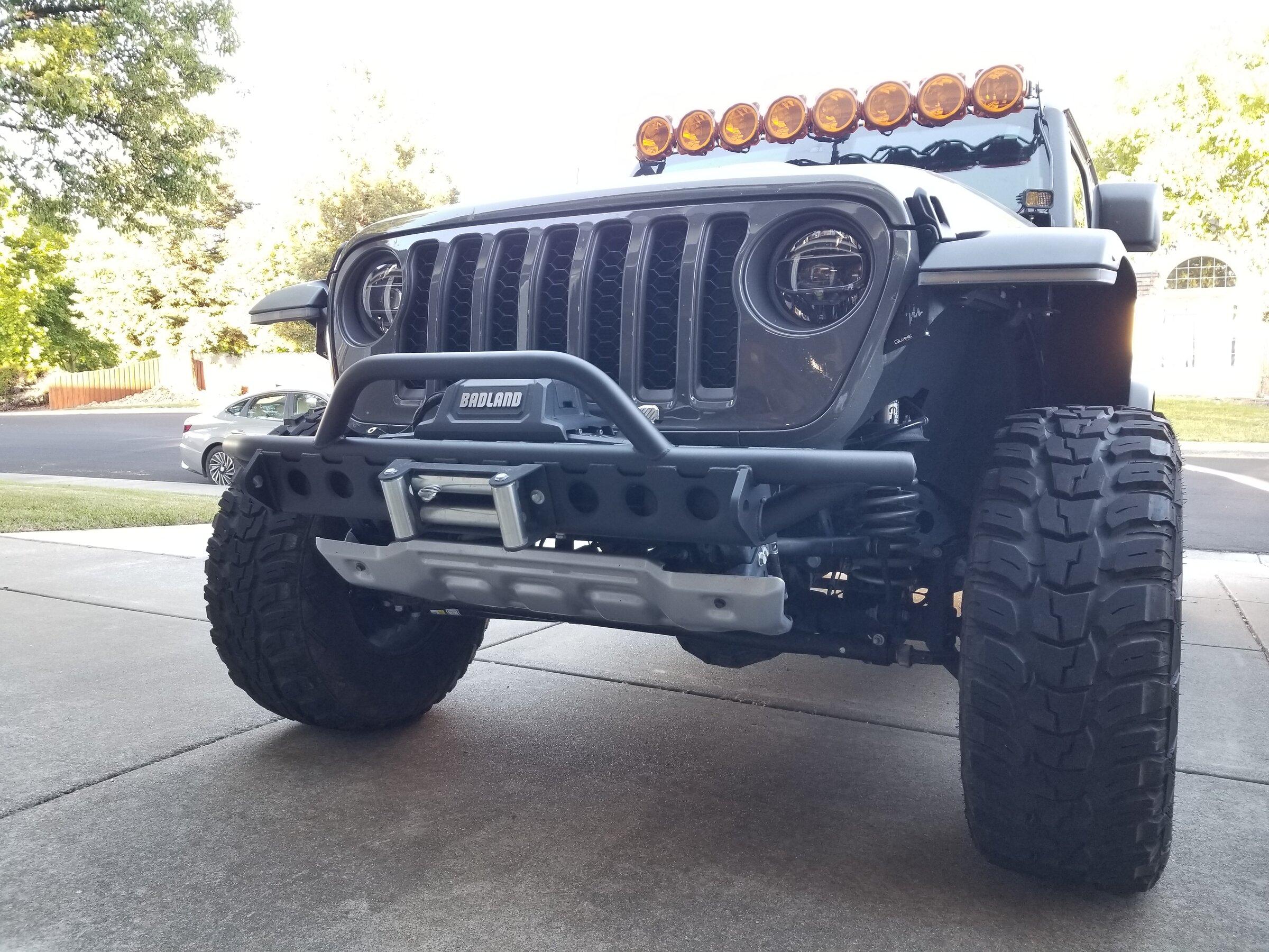 Jeep Gladiator JT Pritchett Canyon Front Bumper 20220510_065415