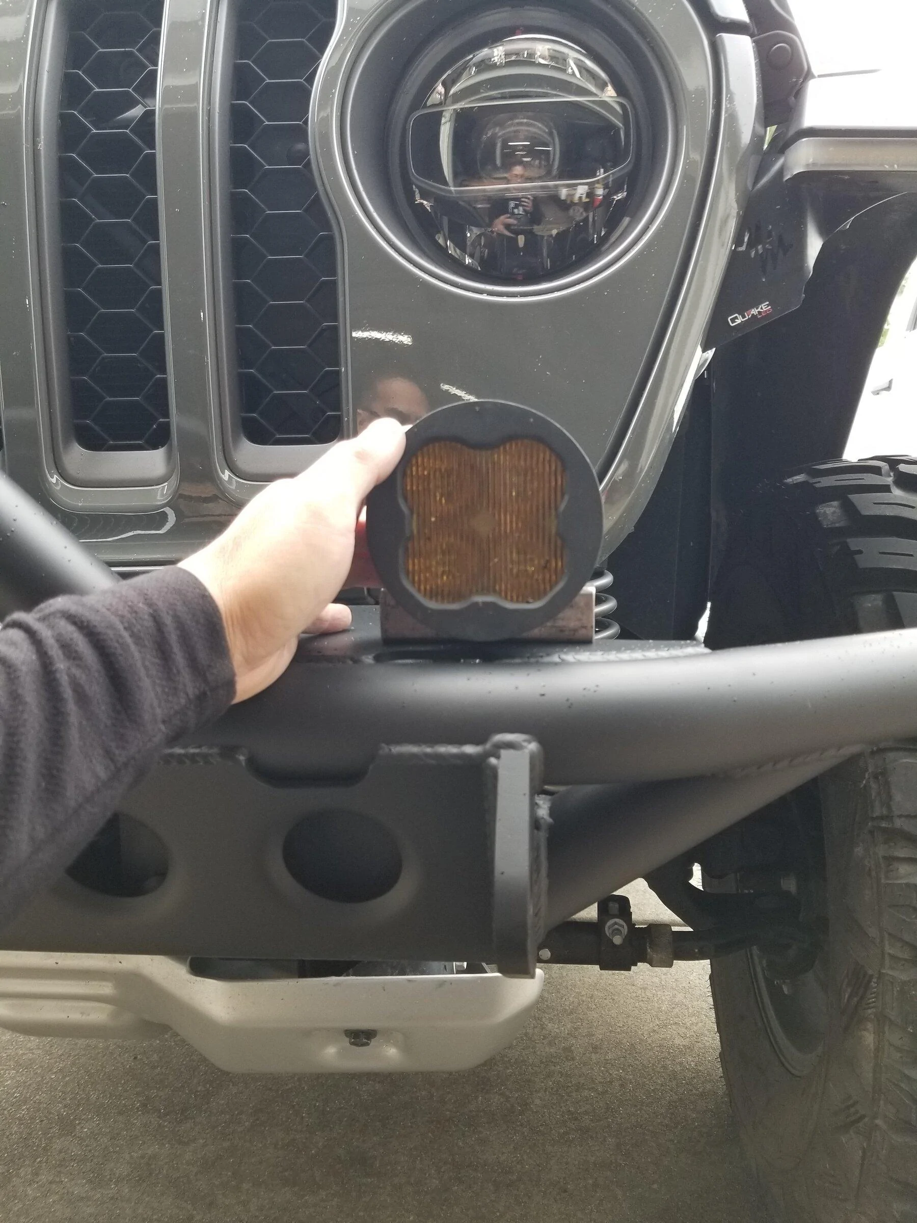 Jeep Gladiator JT Pritchett Canyon Front Bumper 20220510_175502