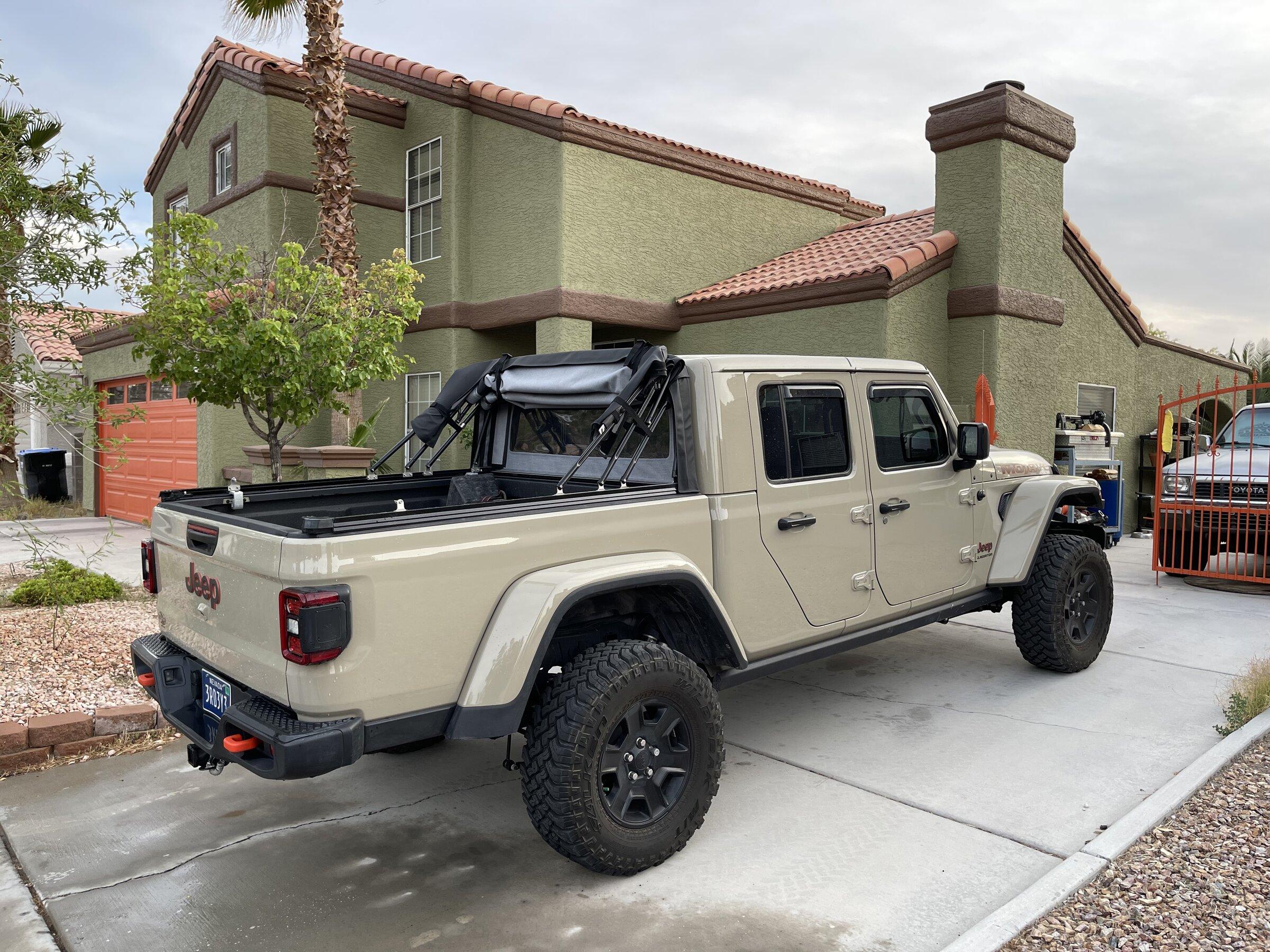 Jeep Gladiator Outlander softopper by Agri-cover Inc. (ACI products) E8B0F0E6-0E7C-461E-A040-FBAE4DD64C5F