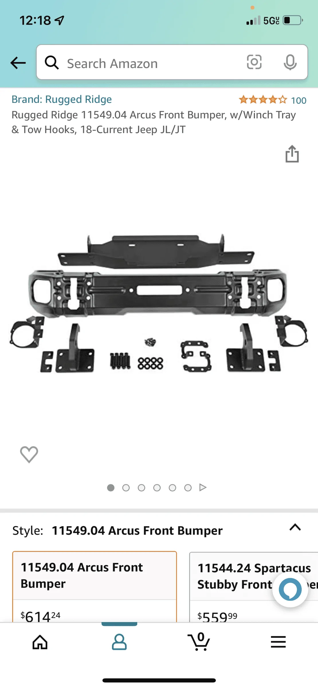 Jeep Gladiator Rugged Ridge Arcus - Amazon 20% off Coupon EA6C676D-7F96-417D-AEB0-E8BD1B23BF15