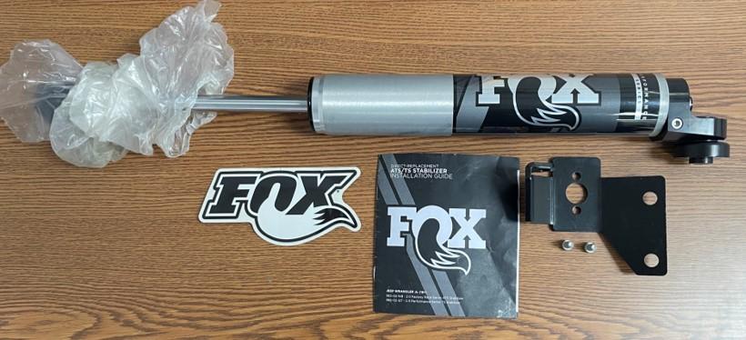 Jeep Gladiator Fox® 2.0 Through Shaft Stabilizer (Steering Damper) Gladiator Damper - 1