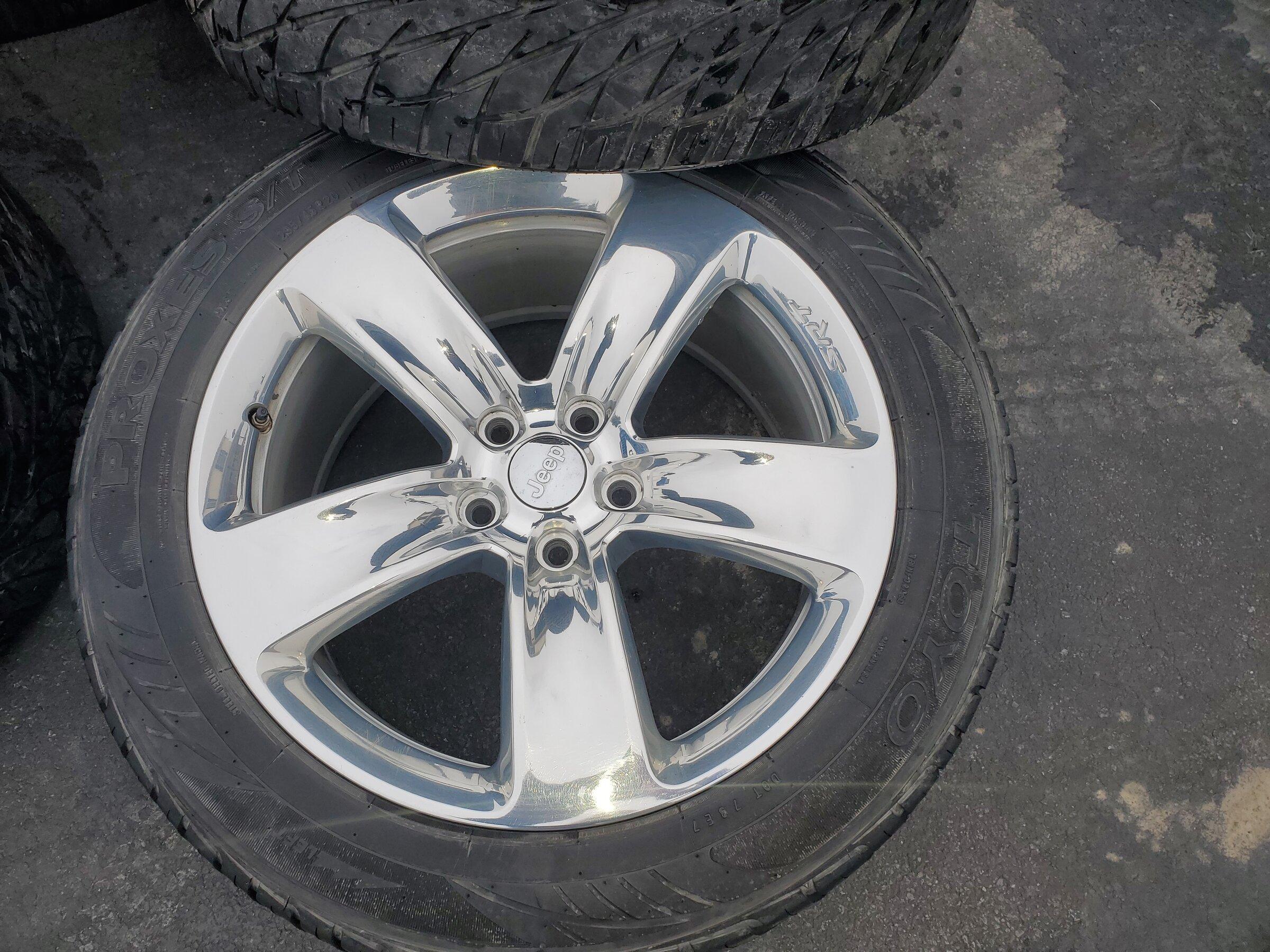 Jeep Gladiator Grand Cherokee Goliath SRT Wheels & Tires W/ TPMS $600 20220315_171205