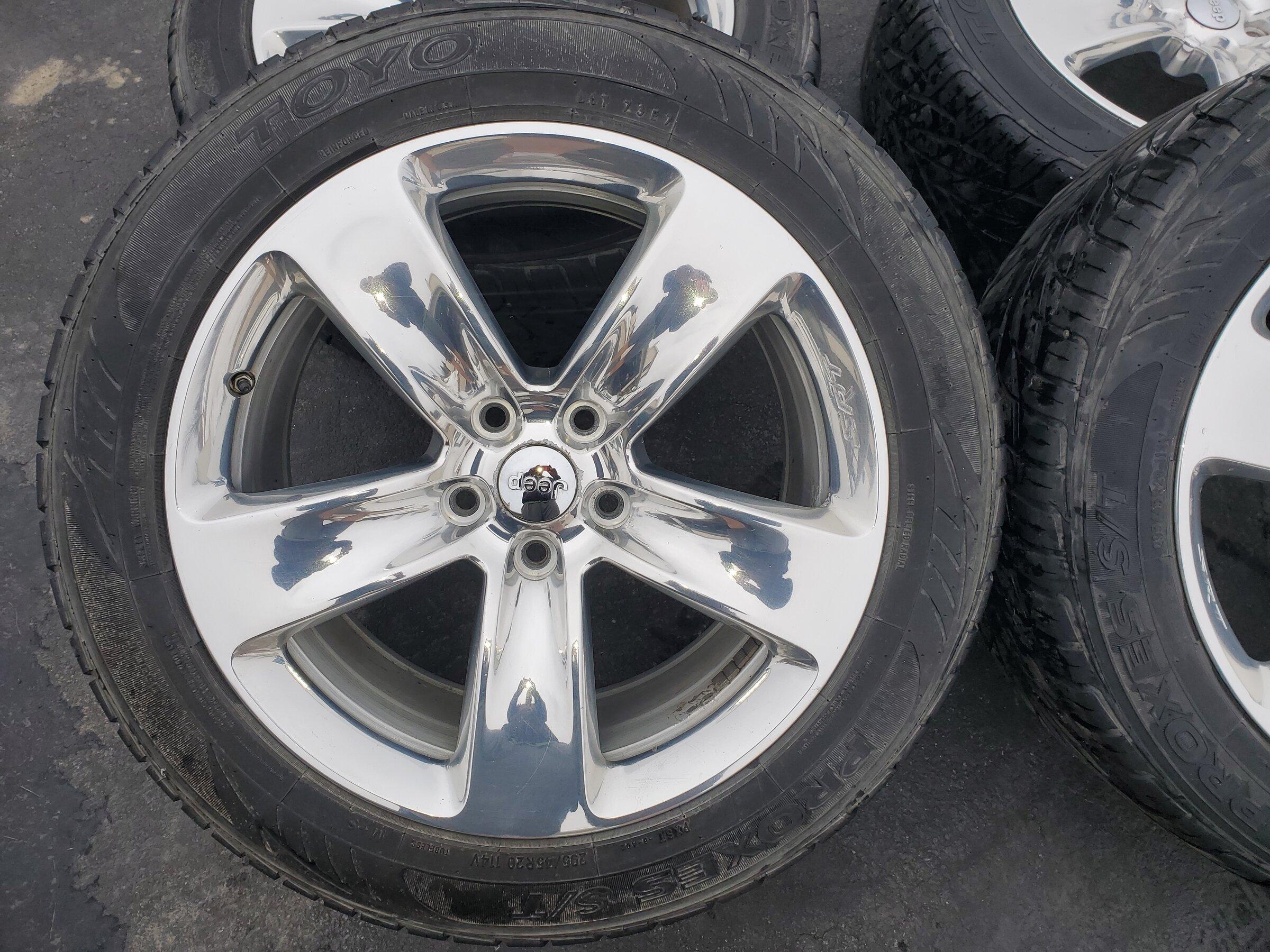 Jeep Gladiator Grand Cherokee Goliath SRT Wheels & Tires W/ TPMS $600 20220315_171158