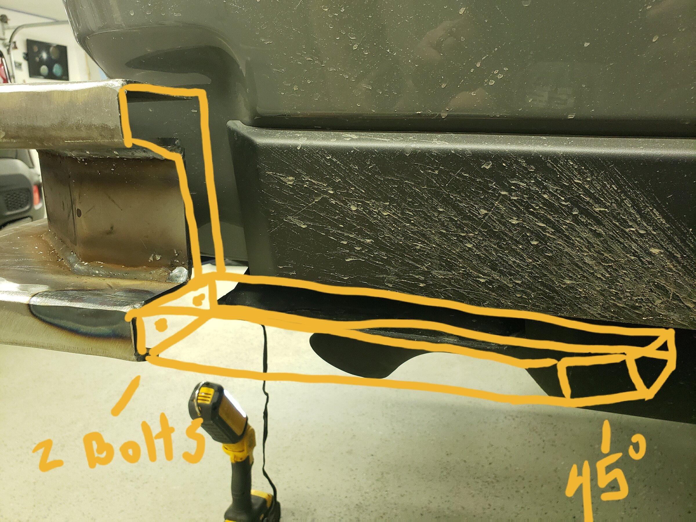Jeep Gladiator Installed a Reaper Off-Road JTRB Immortal R1 Rear Bumper 20220304_161122