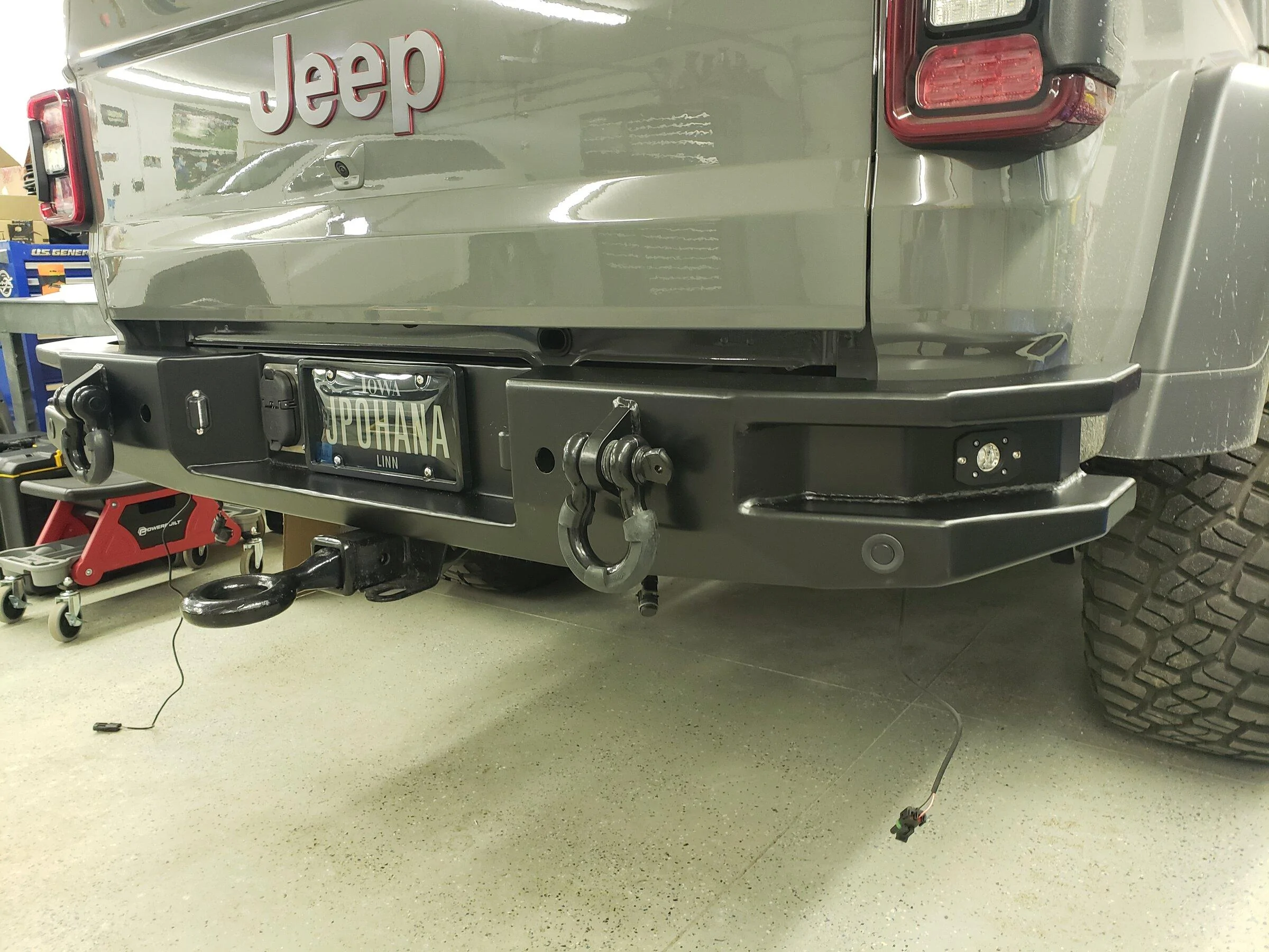 Jeep Gladiator Installed a Reaper Off-Road JTRB Immortal R1 Rear Bumper 20220331_172220
