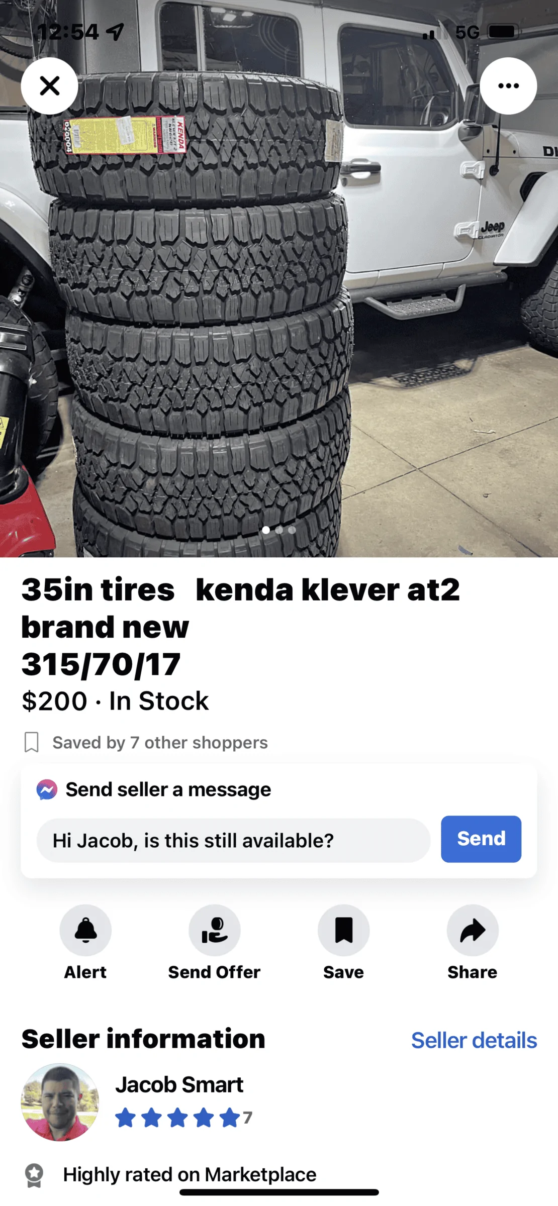 Jeep Gladiator Walmart sale 315/70r17- No longer on sale... 2EDF92D1-B023-4DE4-ABAE-6611032F5BB5