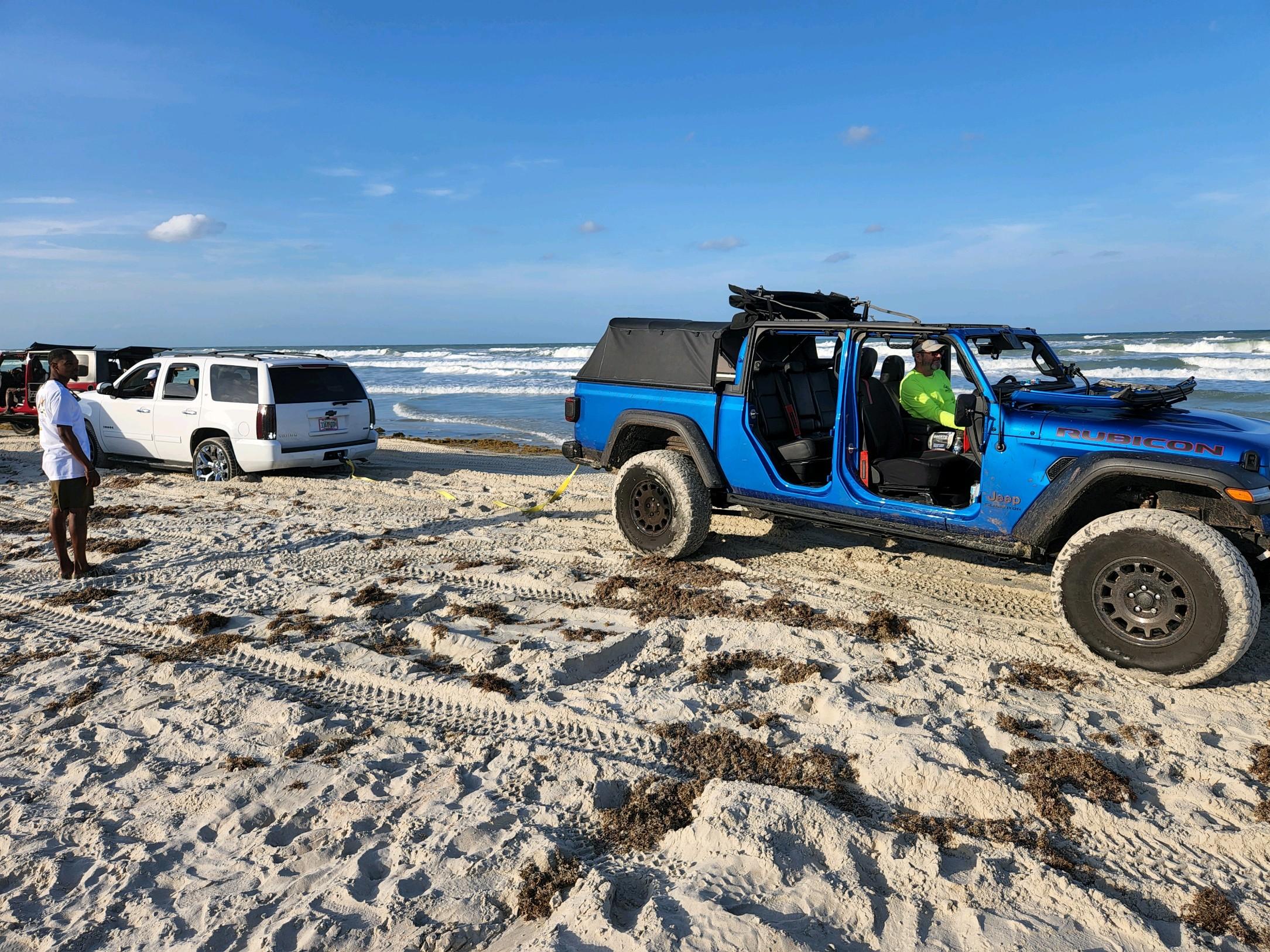 Jeep Gladiator Back in Black! (But mostly blue.) 20220429_183206